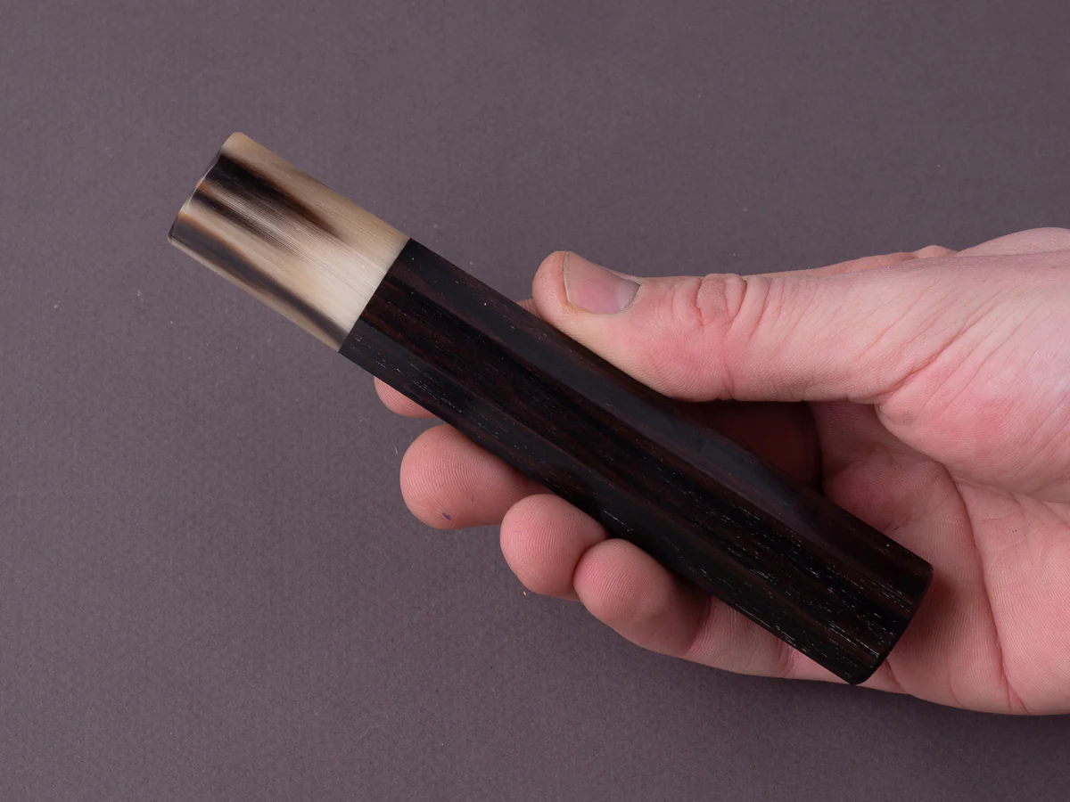 Taihei - Handle - Ebony - Blonde Horn - Octagonal - Image 4
