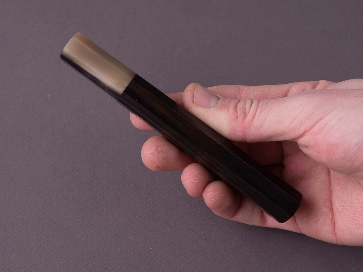 Taihei - Handle - Ebony - Blonde Horn - Octagonal - Image 7