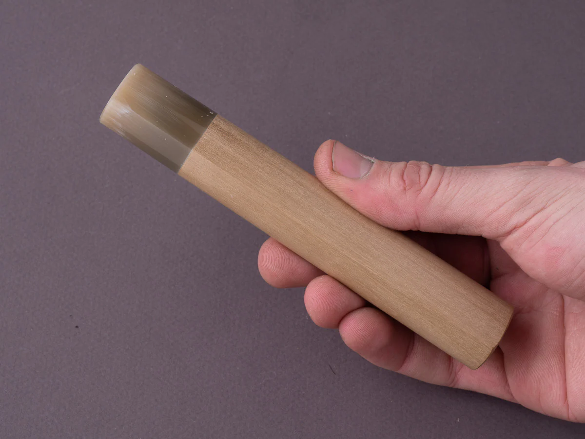 Taihei - Handle - Magnolia - Blonde Horn - D Shaped (Right Handed) - Image 3