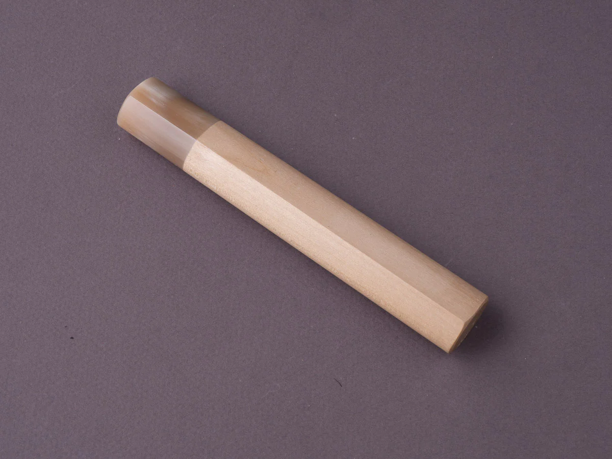 Taihei - Handle - Magnolia - Blonde Horn - D Shaped (Right Handed) - Image 4