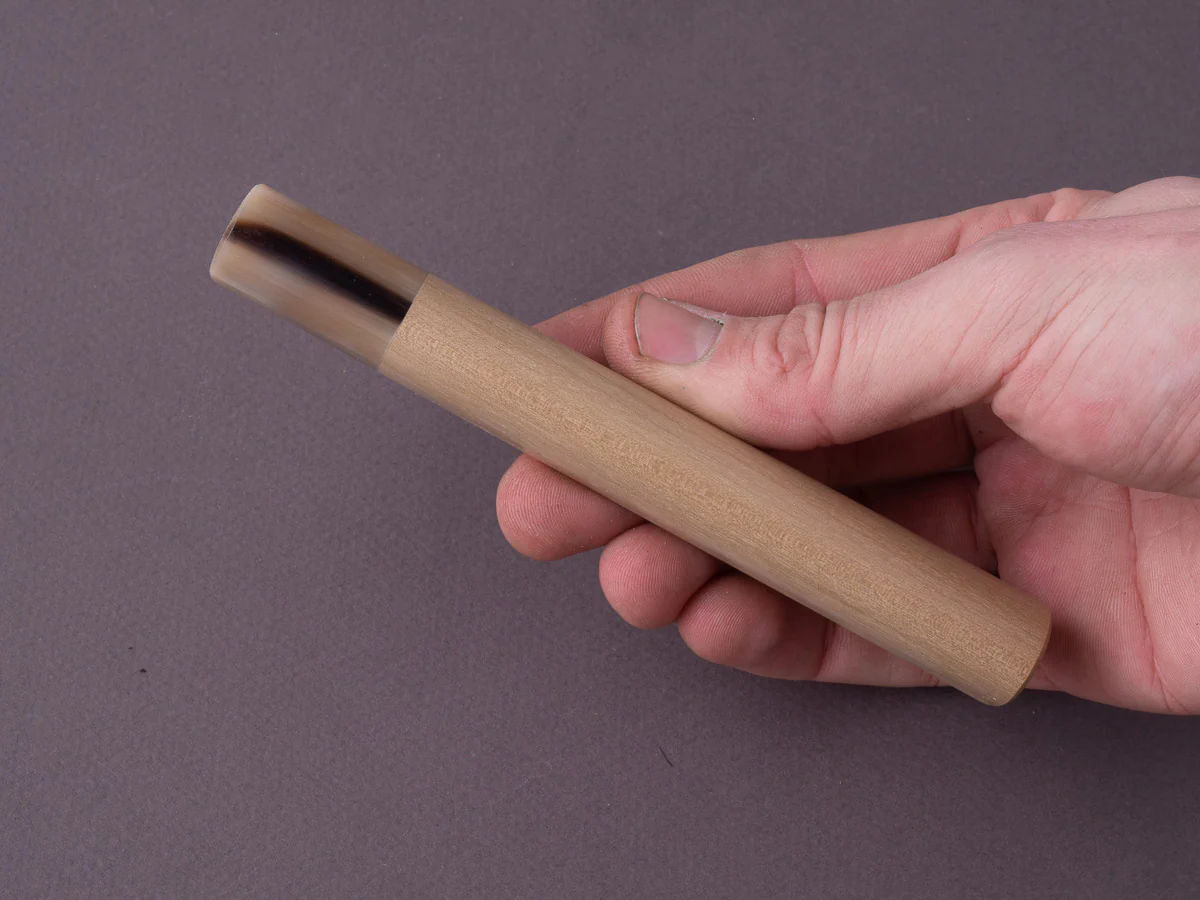 Taihei - Handle - Magnolia - Blonde Horn - D Shaped (Right Handed) - Image 6