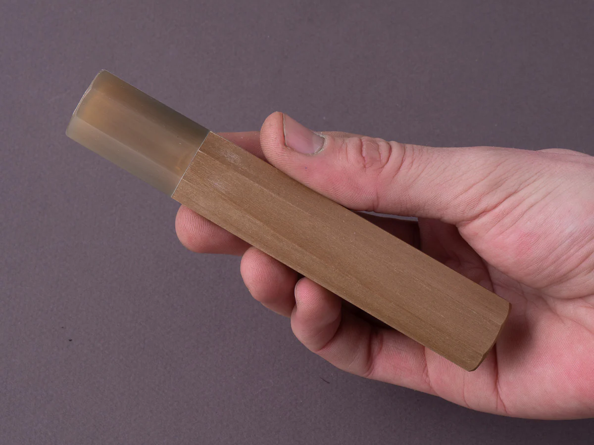 Taihei - Handle - Magnolia - Blonde Horn - Octagonal - Image 3