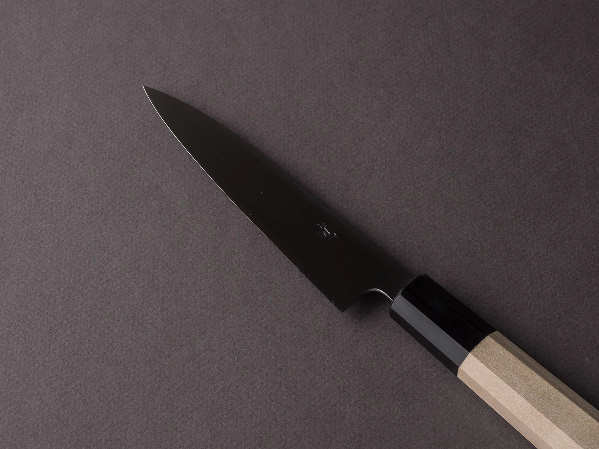 Takada no Hamono - Blue #1 HH - 135mm Petty - Ho Wood Handle - Image 3