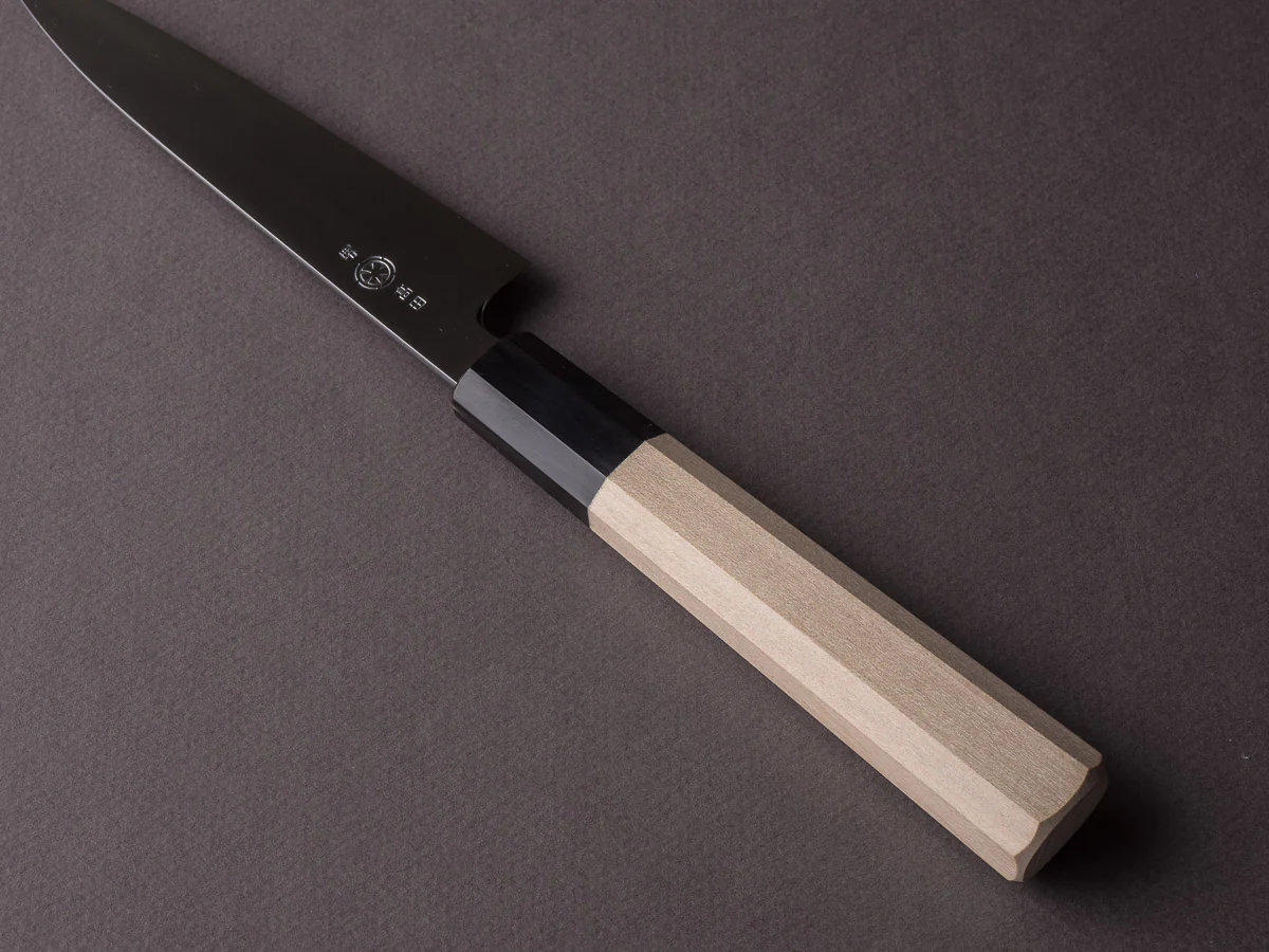 Takada no Hamono - Blue #1 HH - 135mm Petty - Ho Wood Handle - Image 4