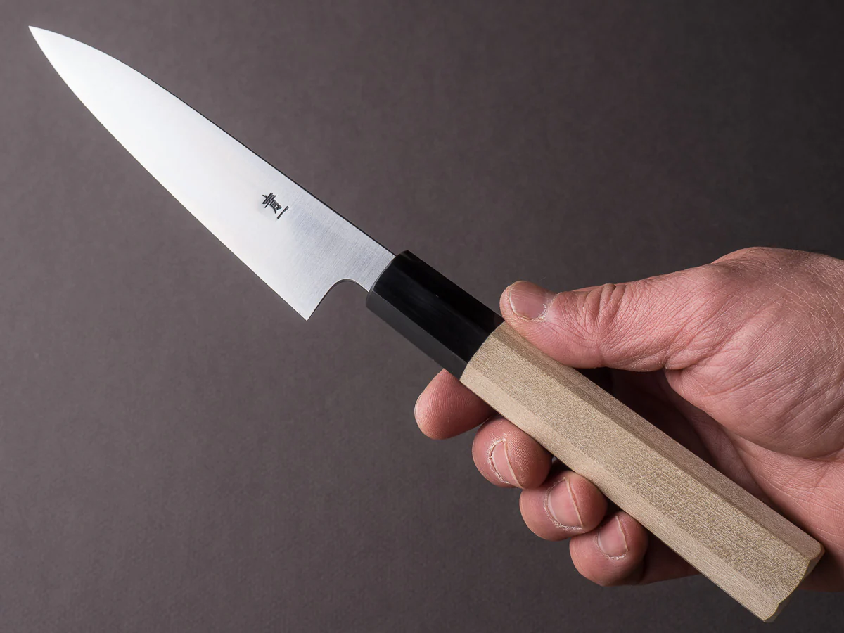 Takada no Hamono - Blue #1 HH - 135mm Petty - Ho Wood Handle - Image 6
