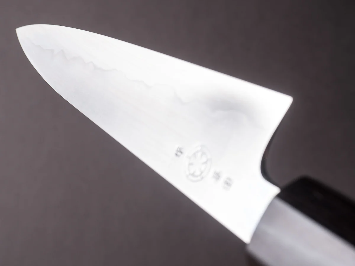 Takada no Hamono - Blue #1 Suiboku - 135mm Petty - Rosewood Handle - Image 10