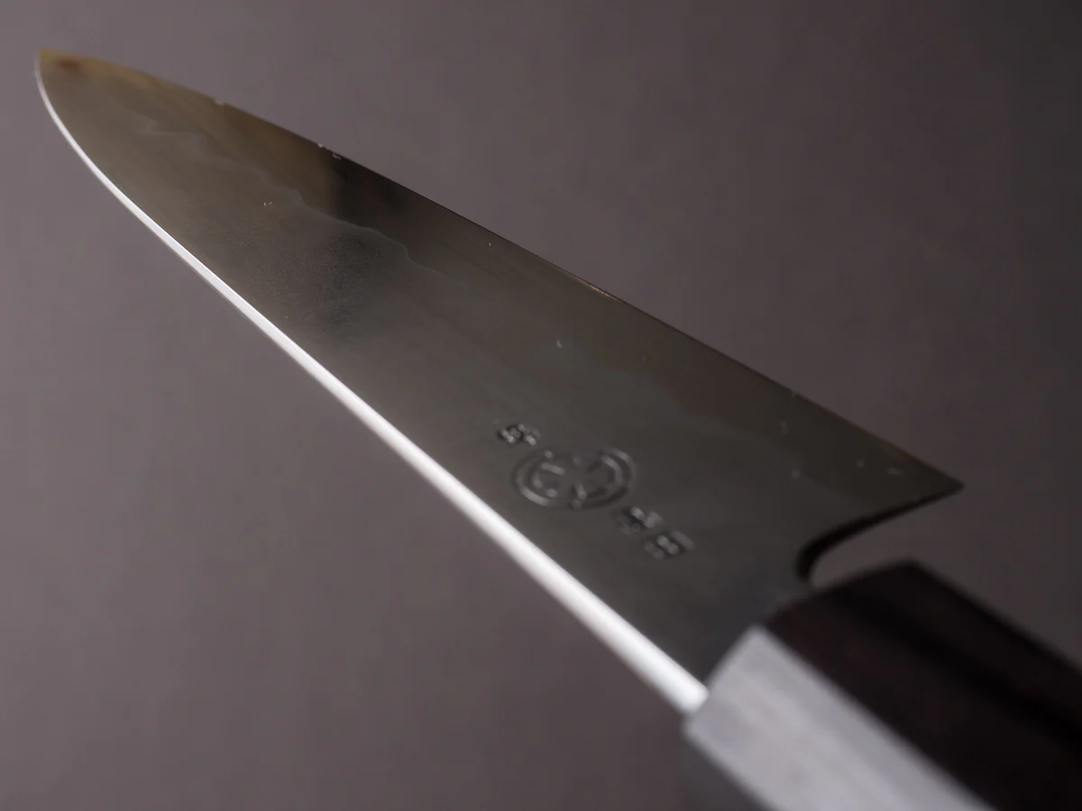 Takada no Hamono - Blue #1 Suiboku - 135mm Petty - Rosewood Handle - Image 11