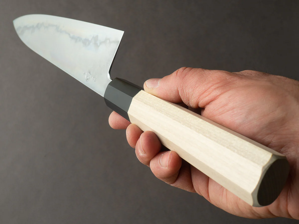 Takada no Hamono - Blue #1 - Suiboku - 240mm Gyuto - Ho Wood Handle - Image 9