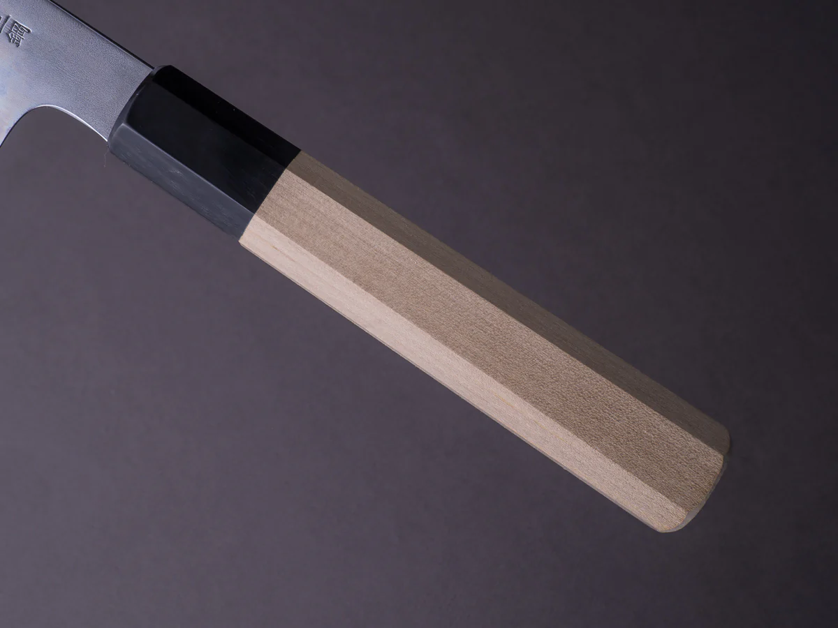 Takada no Hamono - Suiboku - Blue #2 - 240mm Gyuto - Ho Wood Handle - Image 6