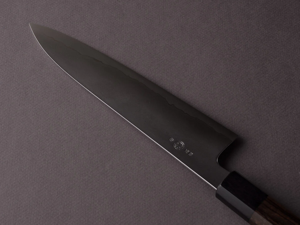 Takada no Hamono - Ginsanko - Suiboku - 210mm Gyuto - Rosewood Handle - Image 2