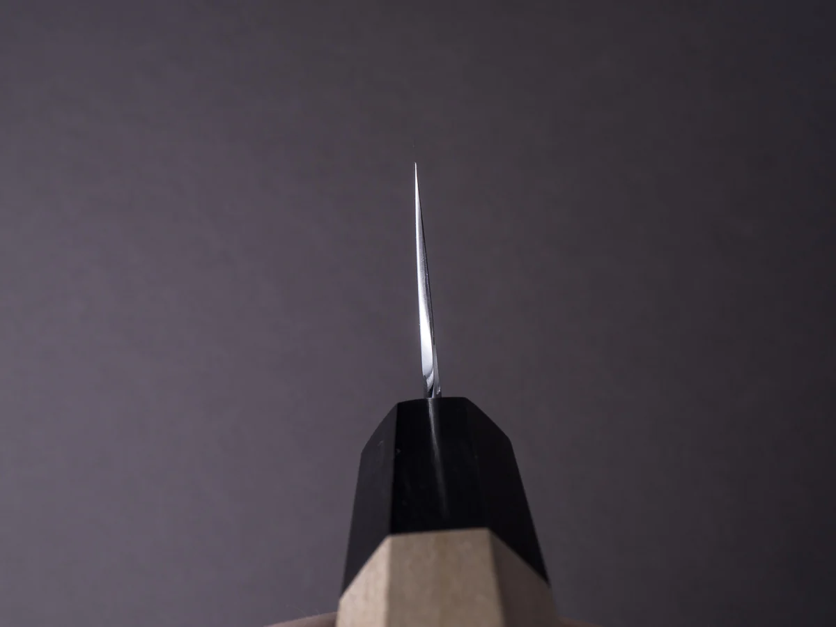 Takada no Hamono - Ginsanko - Suiboku - 240mm Gyuto - Ho Wood Handle - Image 13