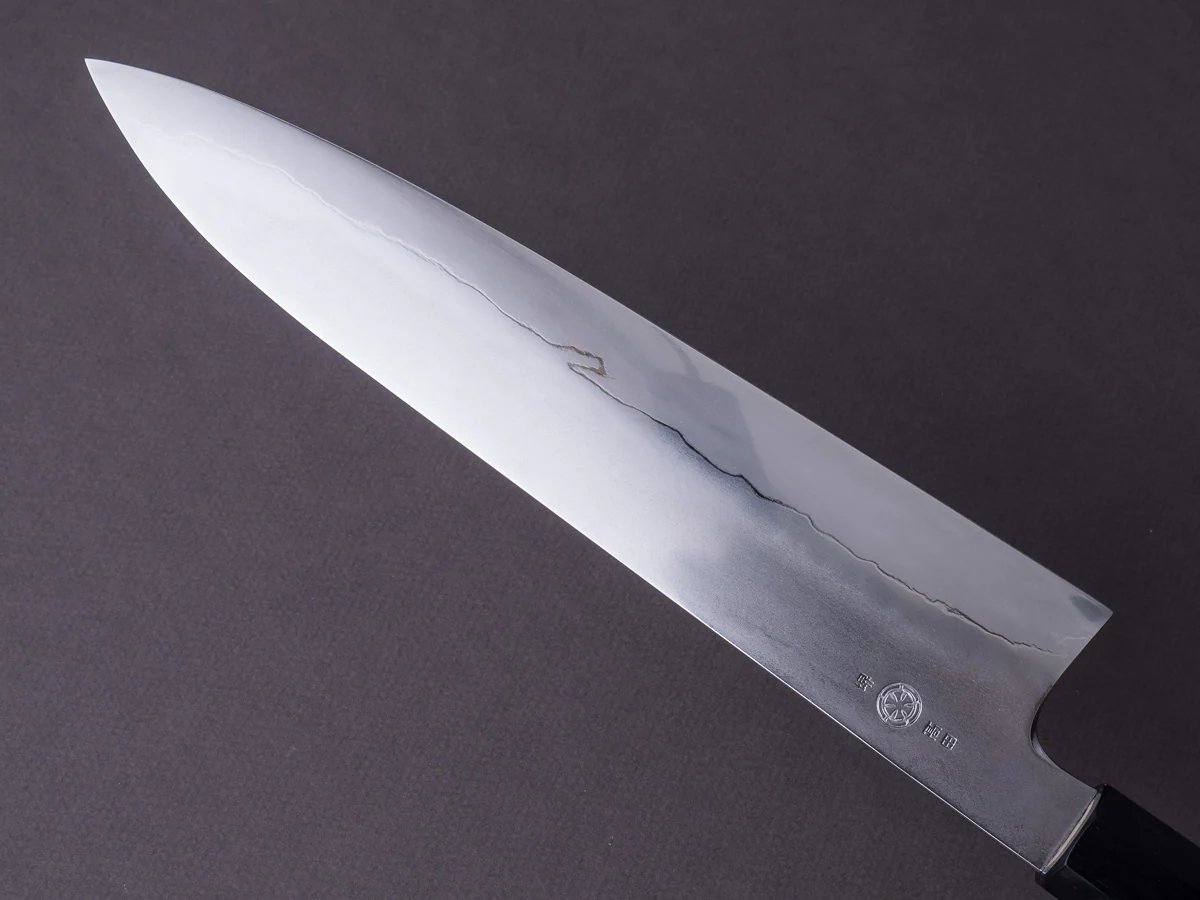 Takada no Hamono - Ginsanko - Suiboku - 240mm Gyuto - Ho Wood Handle - Image 3