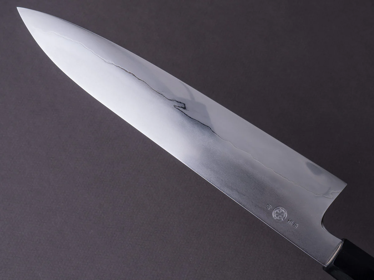 Takada no Hamono - Ginsanko - Suiboku - 240mm Gyuto - Ho Wood Handle - Image 5