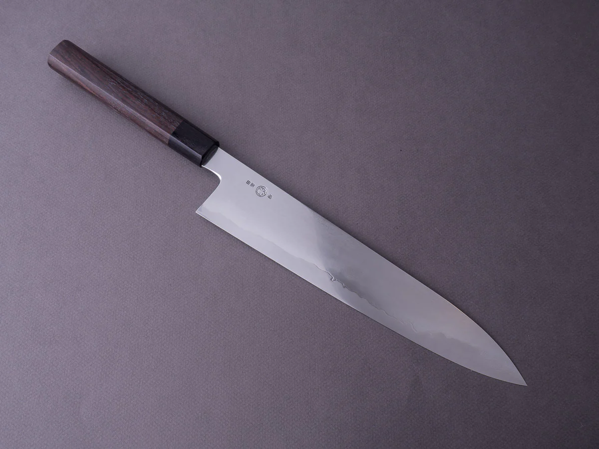 Takada no Hamono - Ginsanko - Suiboku - 270mm Gyuto - Rosewood Handle