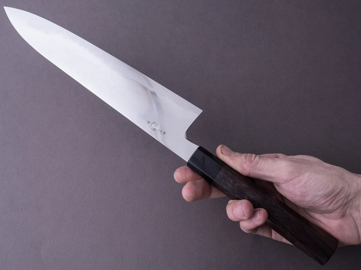 Takada no Hamono - Ginsanko - Suiboku - 270mm Gyuto - Rosewood Handle - Image 9