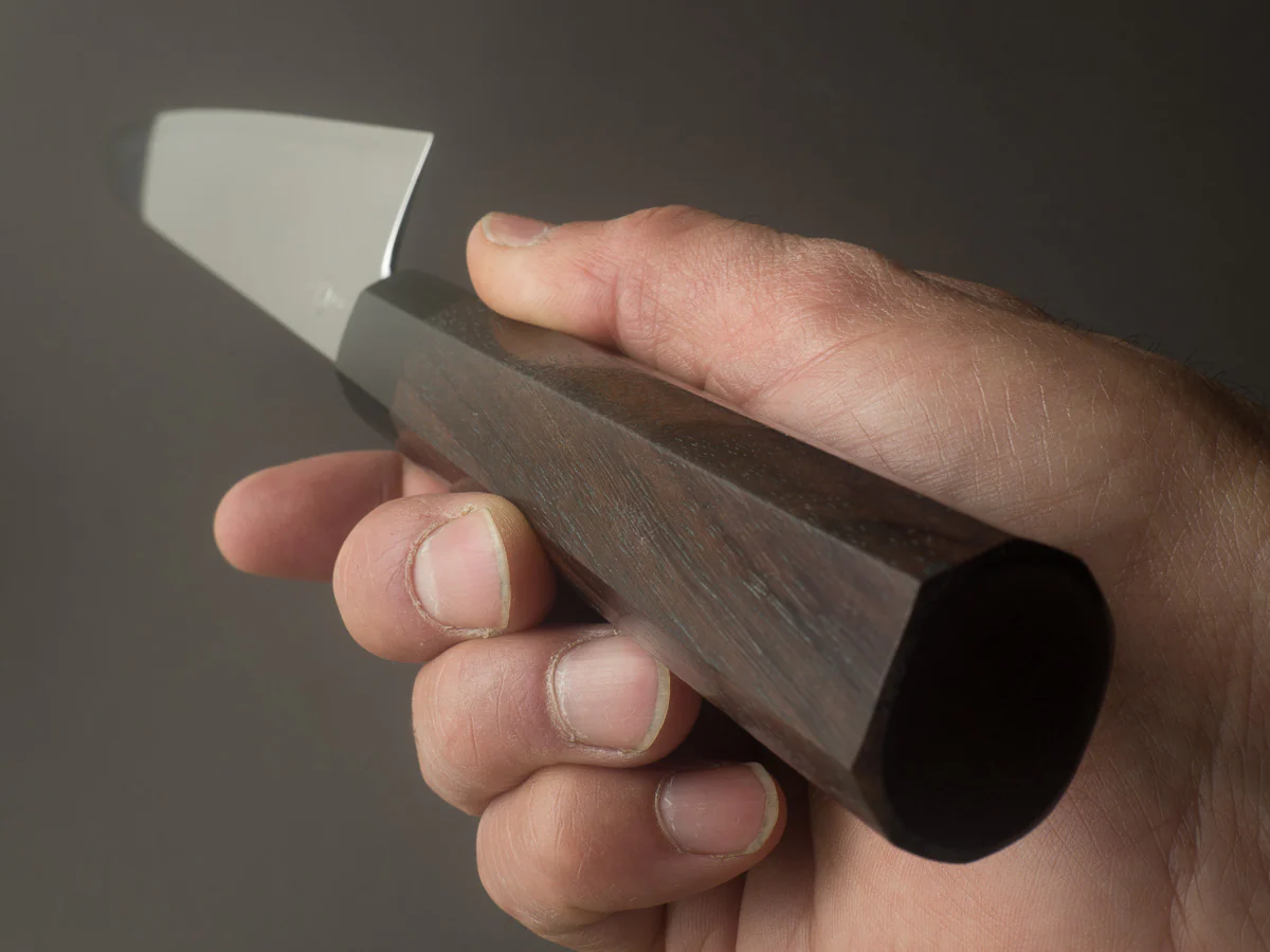 Takada no Hamono - Ginsanko - Suiboku - 300mm Sujihiki - Rosewood Handle - Image 9