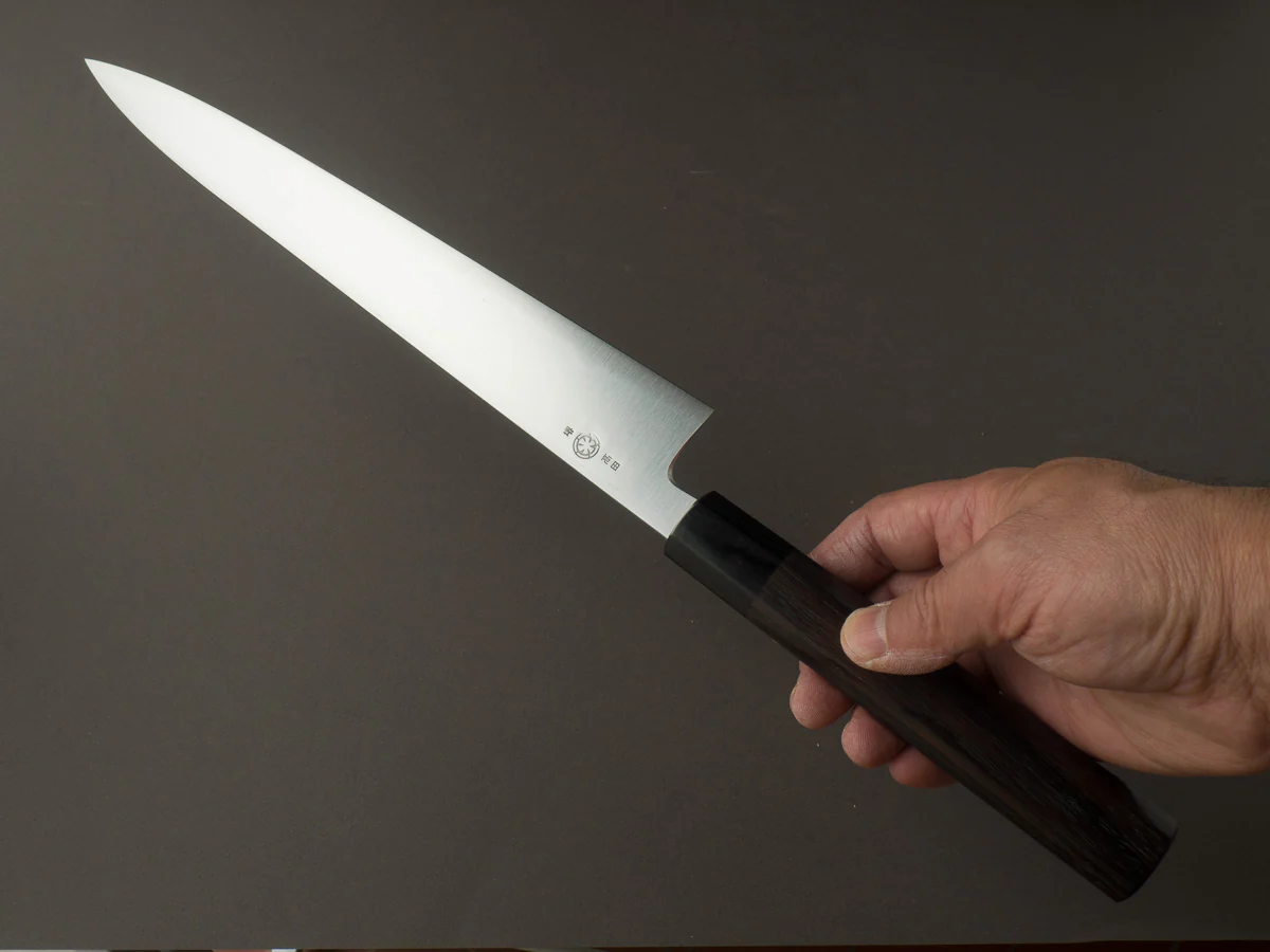 Takada no Hamono - HH - White #2 - 270mm Sujihiki - Rosewood Handle - Image 5