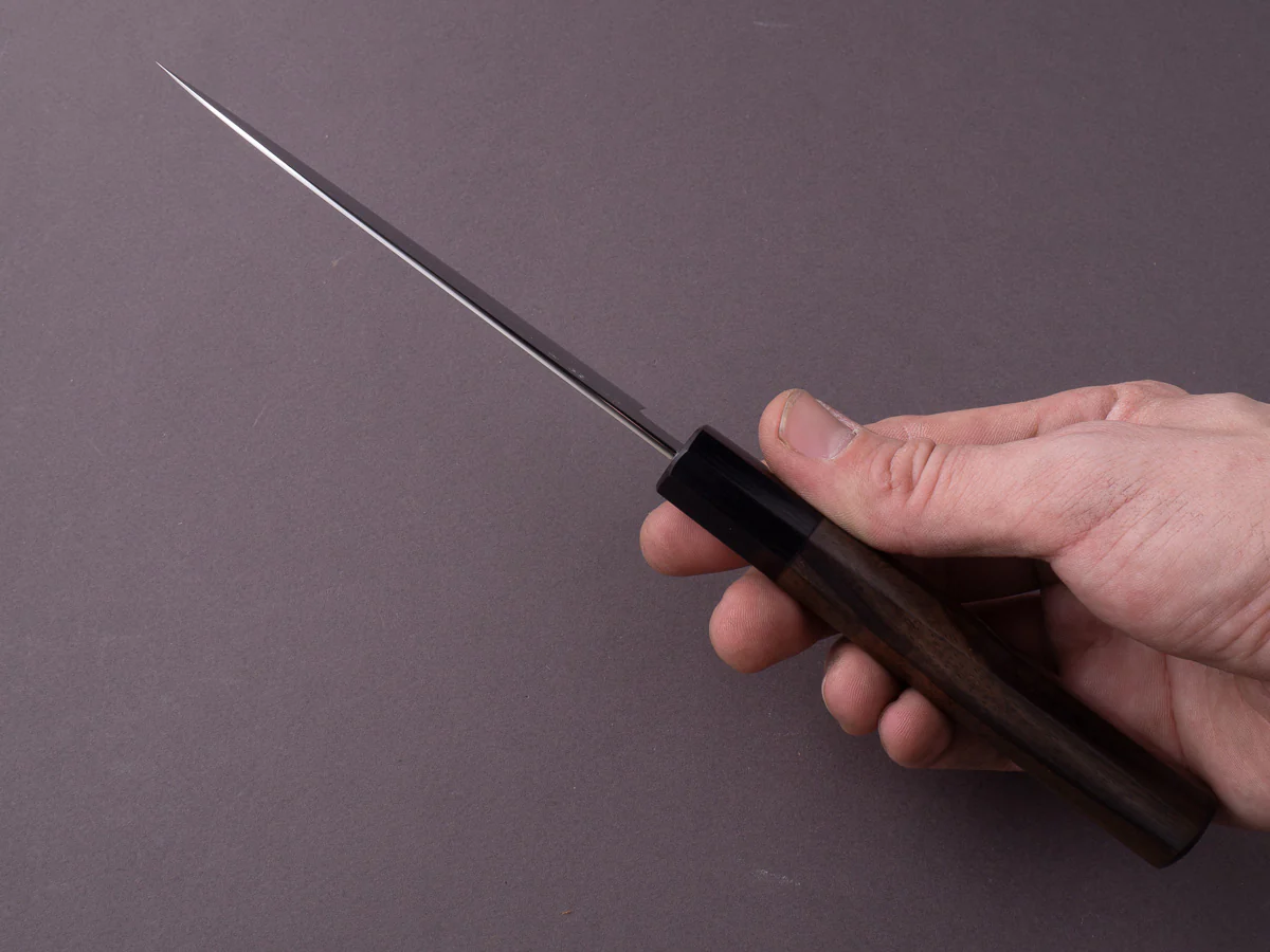 Takada no Hamono - Suiboku - Silver #3- 135mm Petty - Rosewood Handle - Image 9