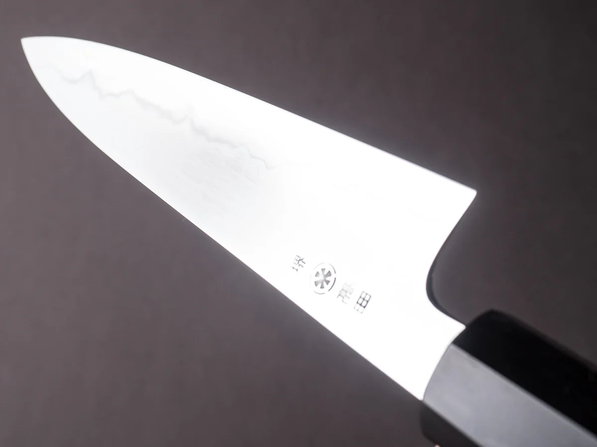 Takada no Hamono - White #1 Suiboku - 135mm Petty - Ho Wood Handle - Image 10