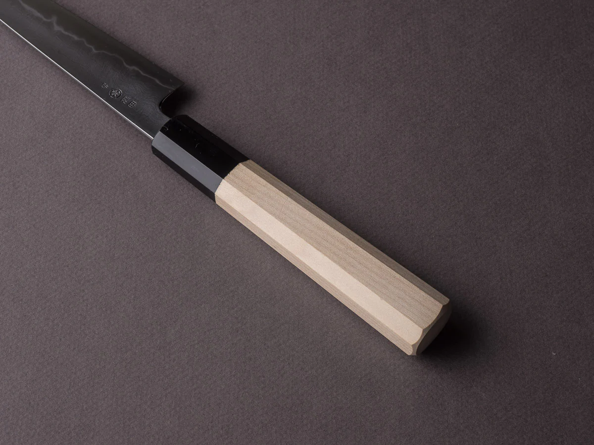 Takada no Hamono - White #1 Suiboku - 135mm Petty - Ho Wood Handle - Image 4