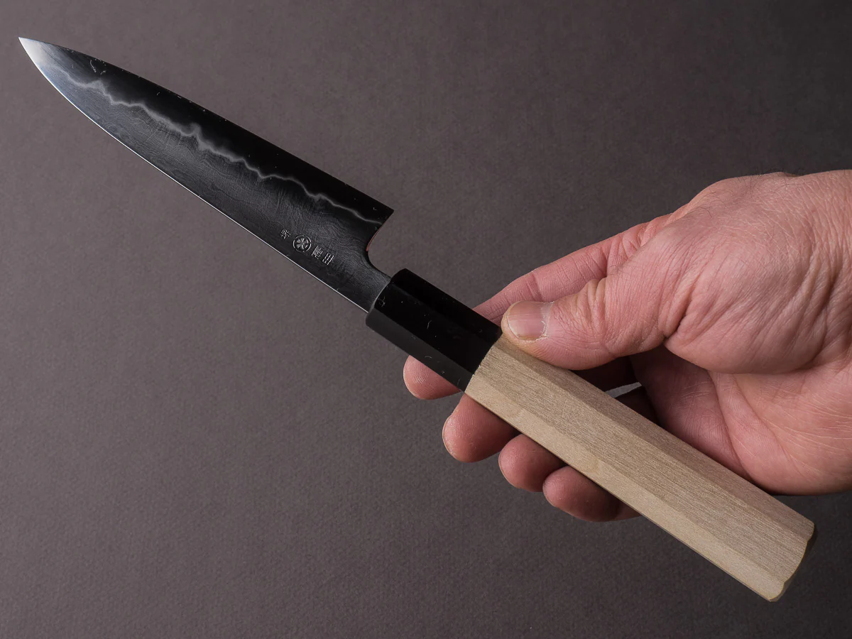 Takada no Hamono - White #1 Suiboku - 135mm Petty - Ho Wood Handle - Image 5