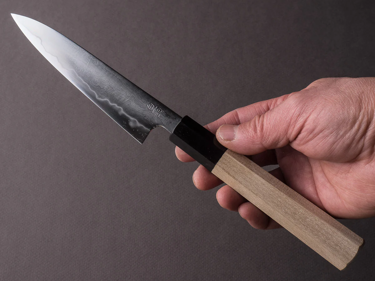 Takada no Hamono - White #1 Suiboku - 135mm Petty - Ho Wood Handle - Image 6