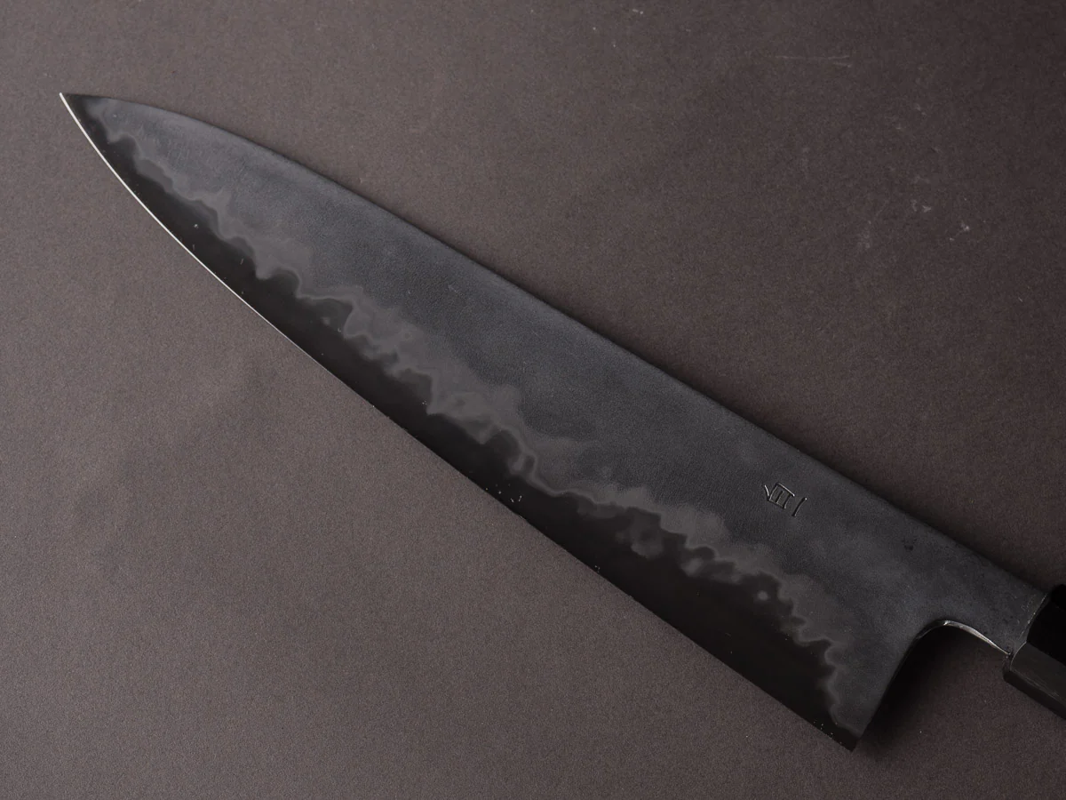 Takada no Hamono - White #1 - Suiboku - 240mm Gyuto - Ho Wood Handle - Image 7