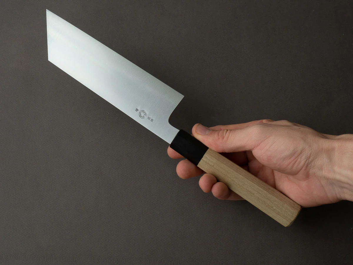 Takada no Hamono - White #2 - HH - 170mm Bunka (Mukimono Kaku) - Ho Wood Handle - Image 9