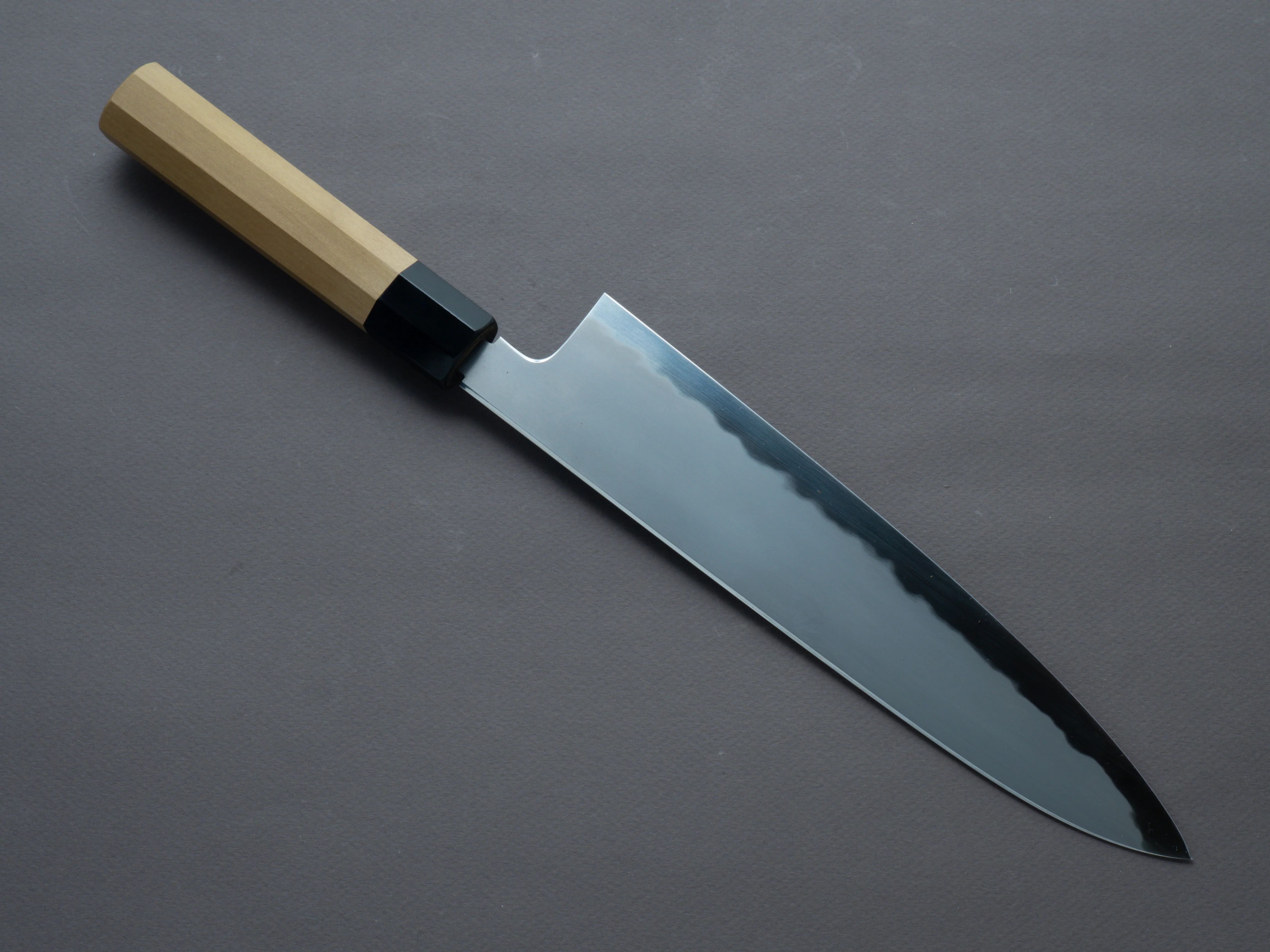 Tetsujin - Blue #2 - Kasumi - 240mm Gyuto - Magnolia Wood Handle - Image 2