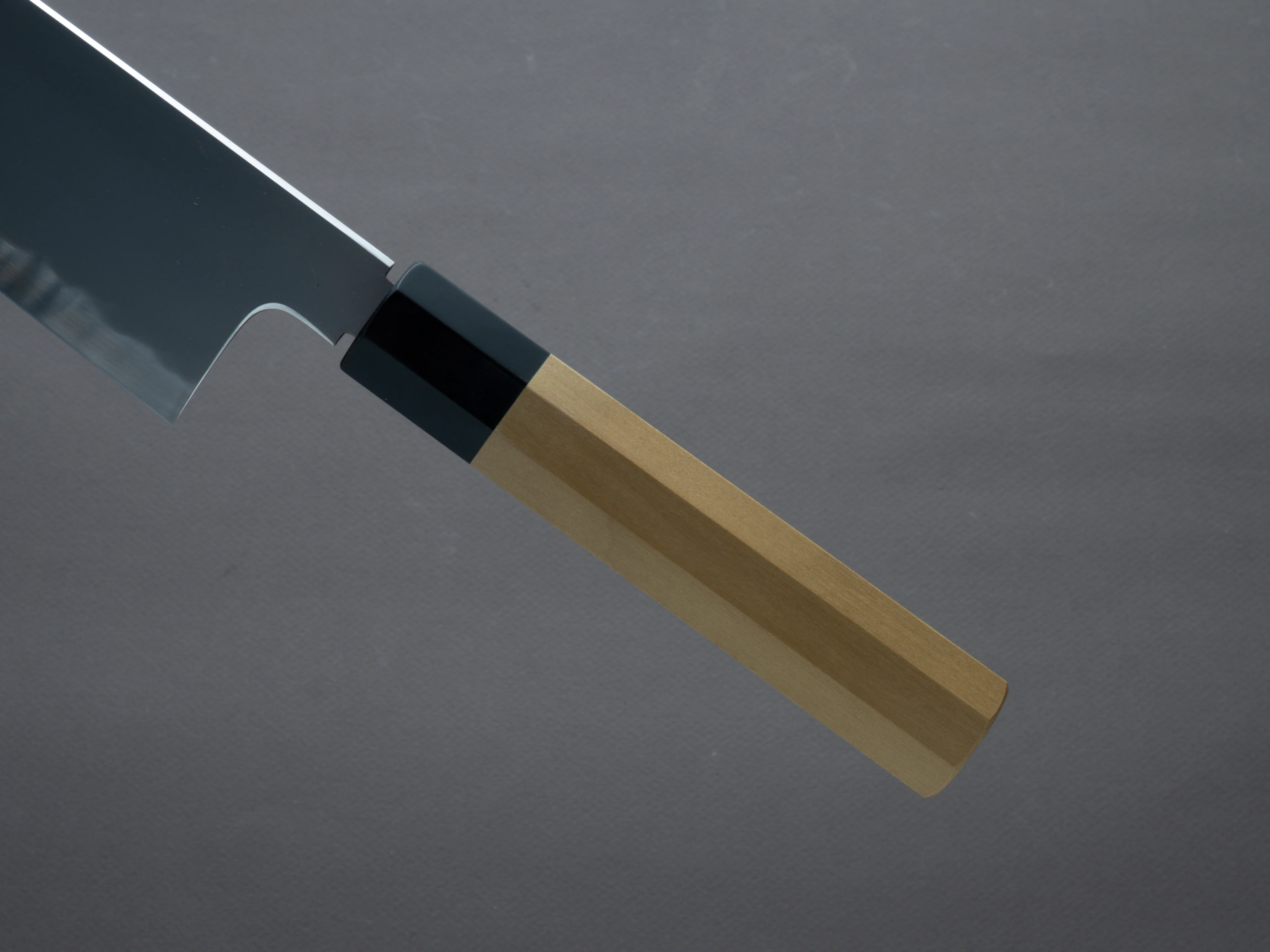 Tetsujin - Blue #2 - Kasumi - 240mm Gyuto - Magnolia Wood Handle - Image 5
