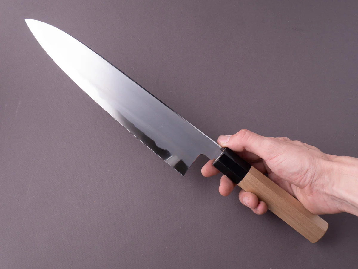 Tetsujin - Blue #2 Kasumi - 270mm Gyuto - Magnolia Handle - Image 6