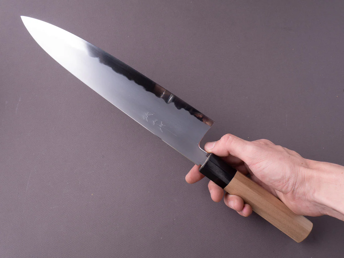 Tetsujin - Blue #2 Kasumi - 270mm Gyuto - Magnolia Handle - Image 7