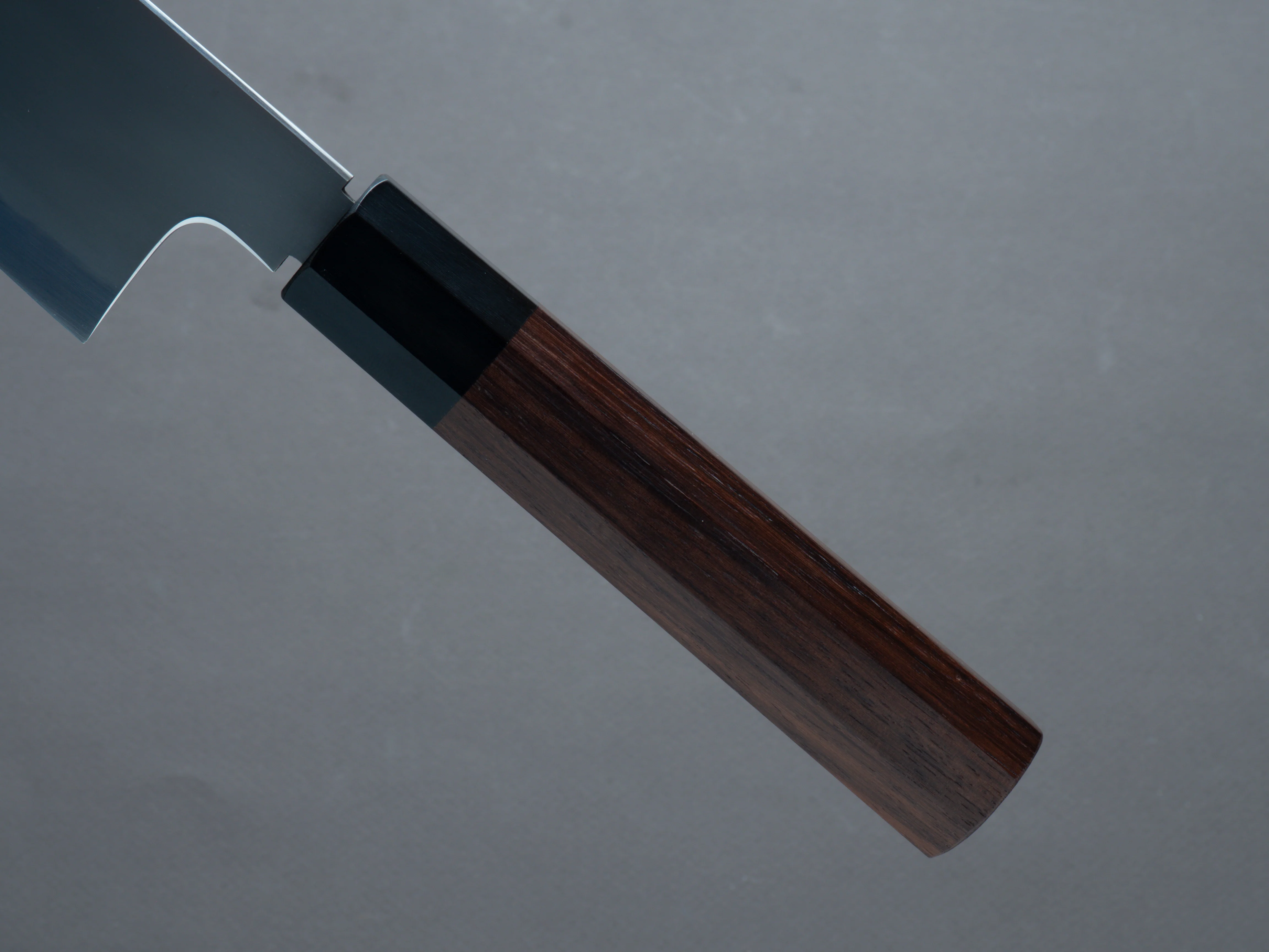Tetsujin - Blue #2 - Kasumi - Gyuto 210mm - Taihei Rosewood Handle - Image 5