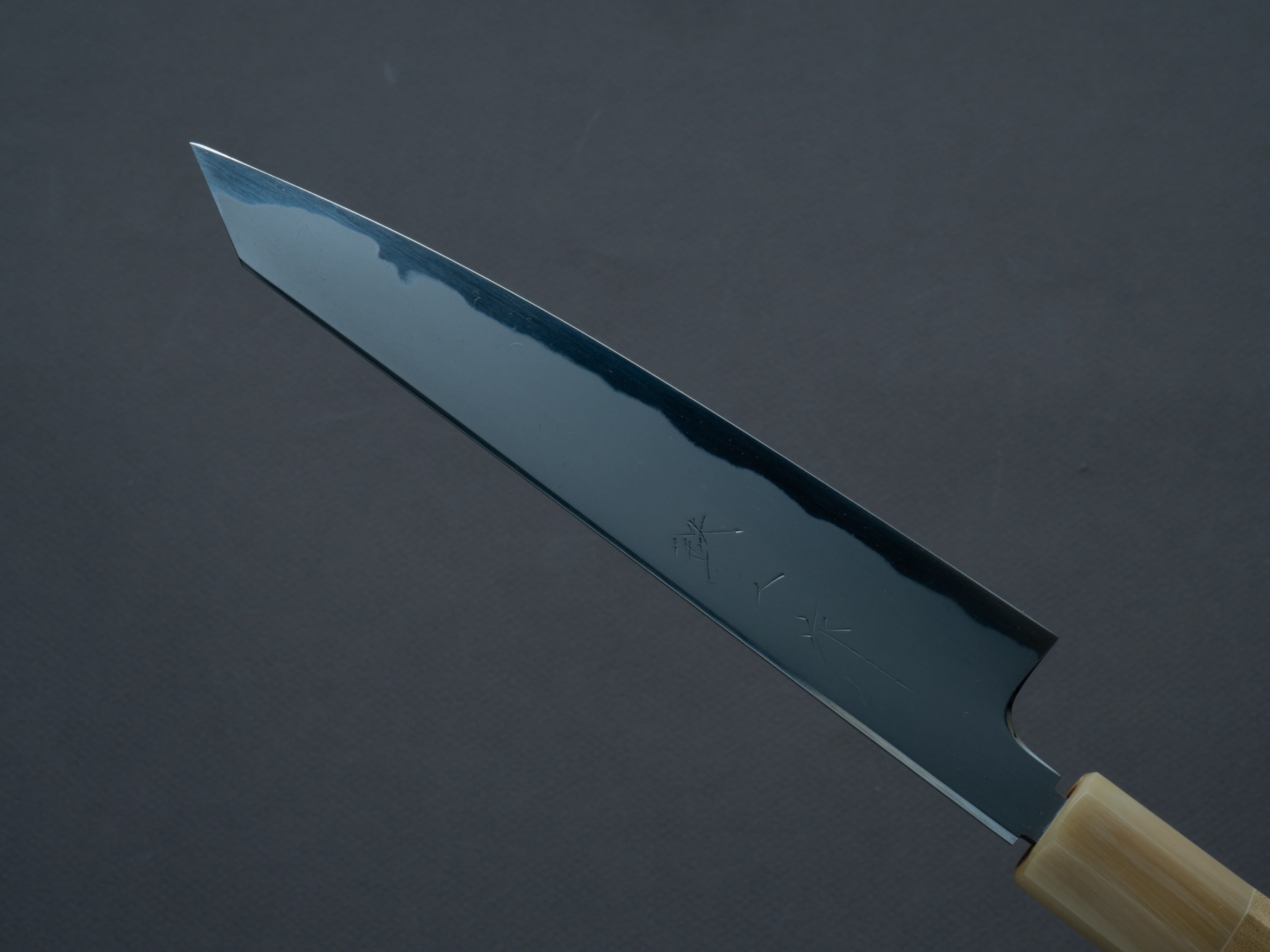 Tetsujin - Blue #2 - Kasumi - Kiritsuke Petty - 165mm - Magnolia Handle - Image 4