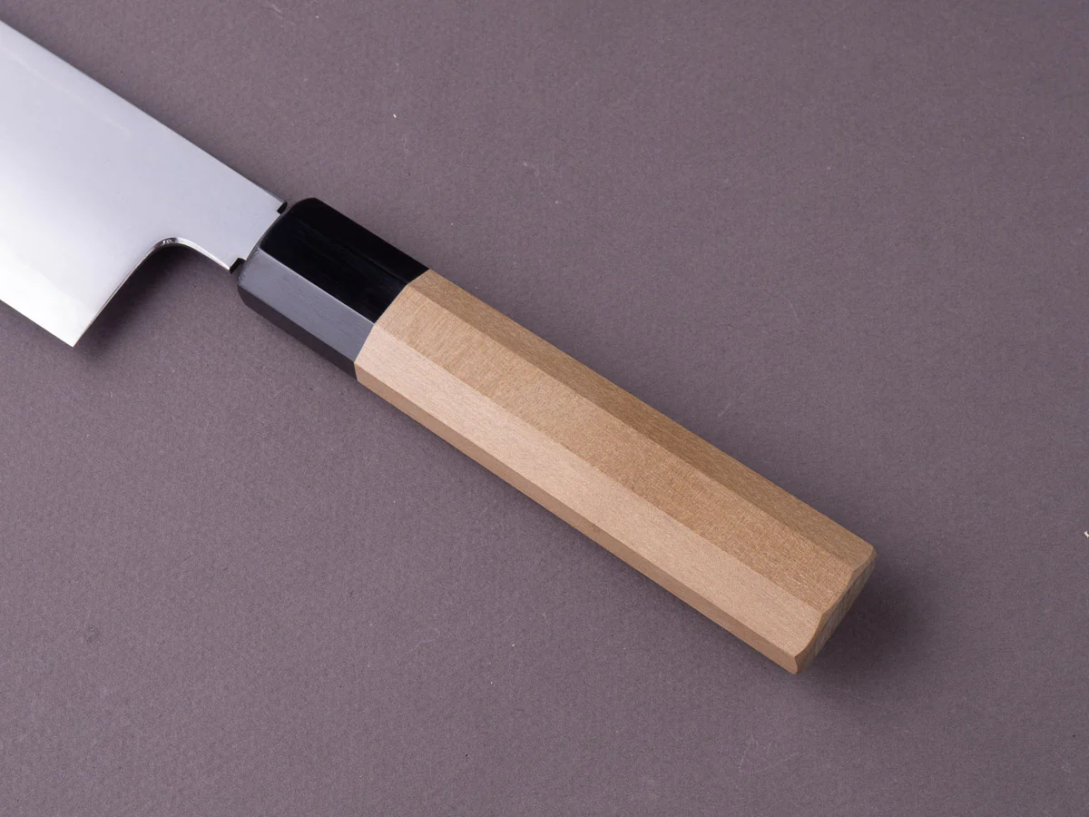 Tetsujin - Kasumi - Blue #2 - 180mm Nakiri - Magnolia Handle - Image 5