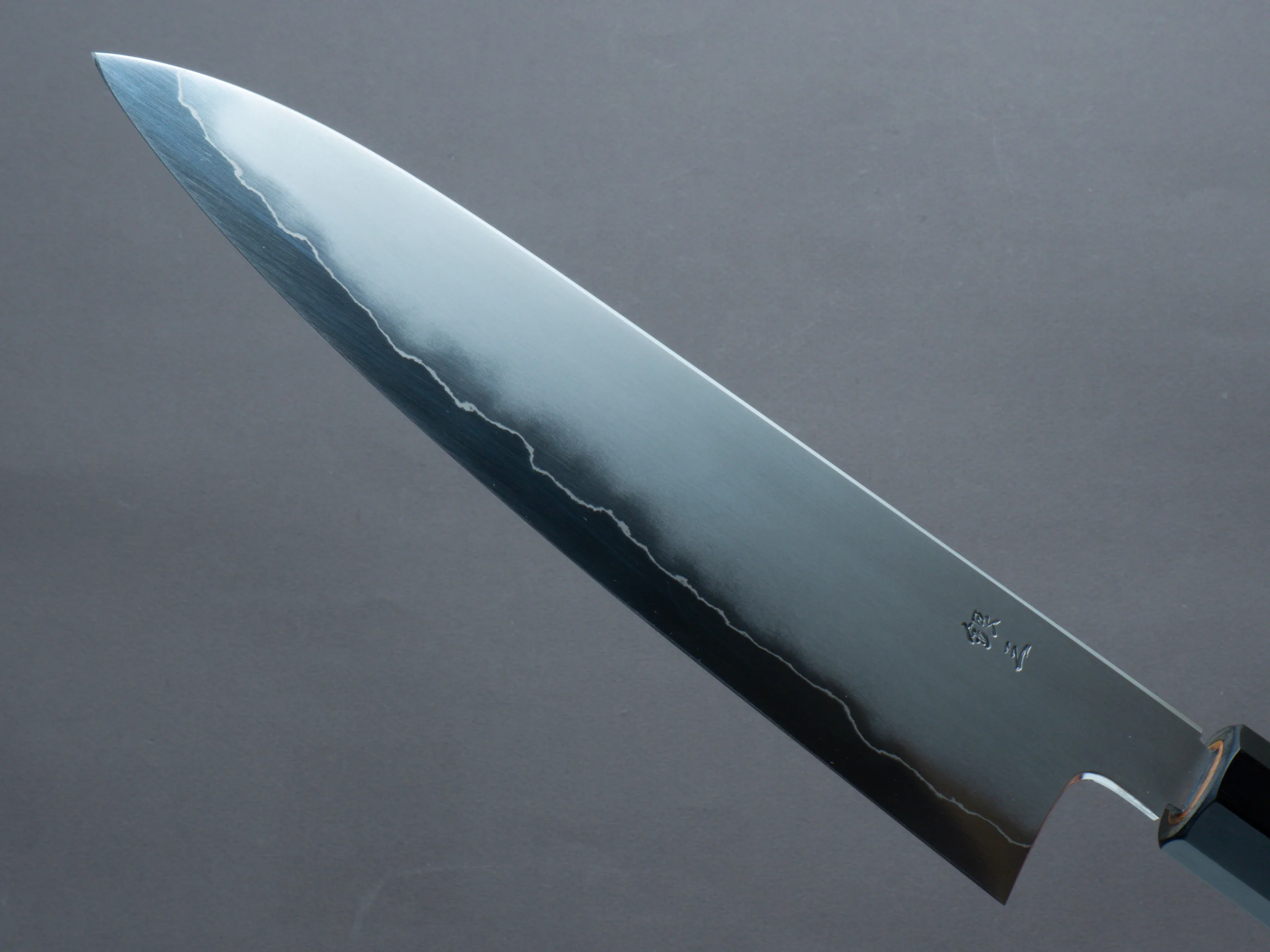 Tetsujin - Silver #3 - Kasumi - Gyuto - 210mm - Yakasugi Cedar Handle - Image 3