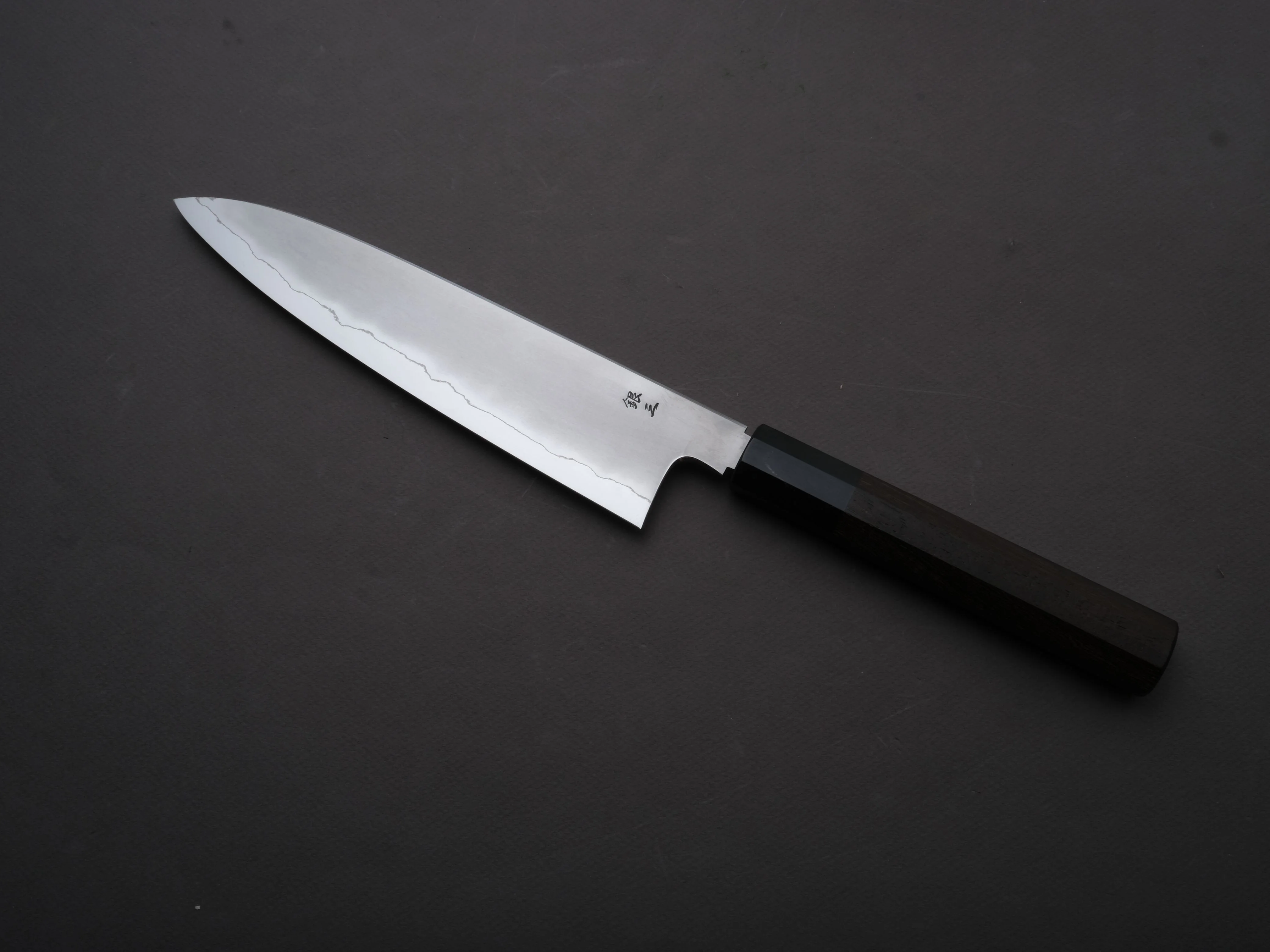 Tetsujin - Silver #3 - Kasumi - Gyuto - 210mm - Tagayasan Handle - Image 2