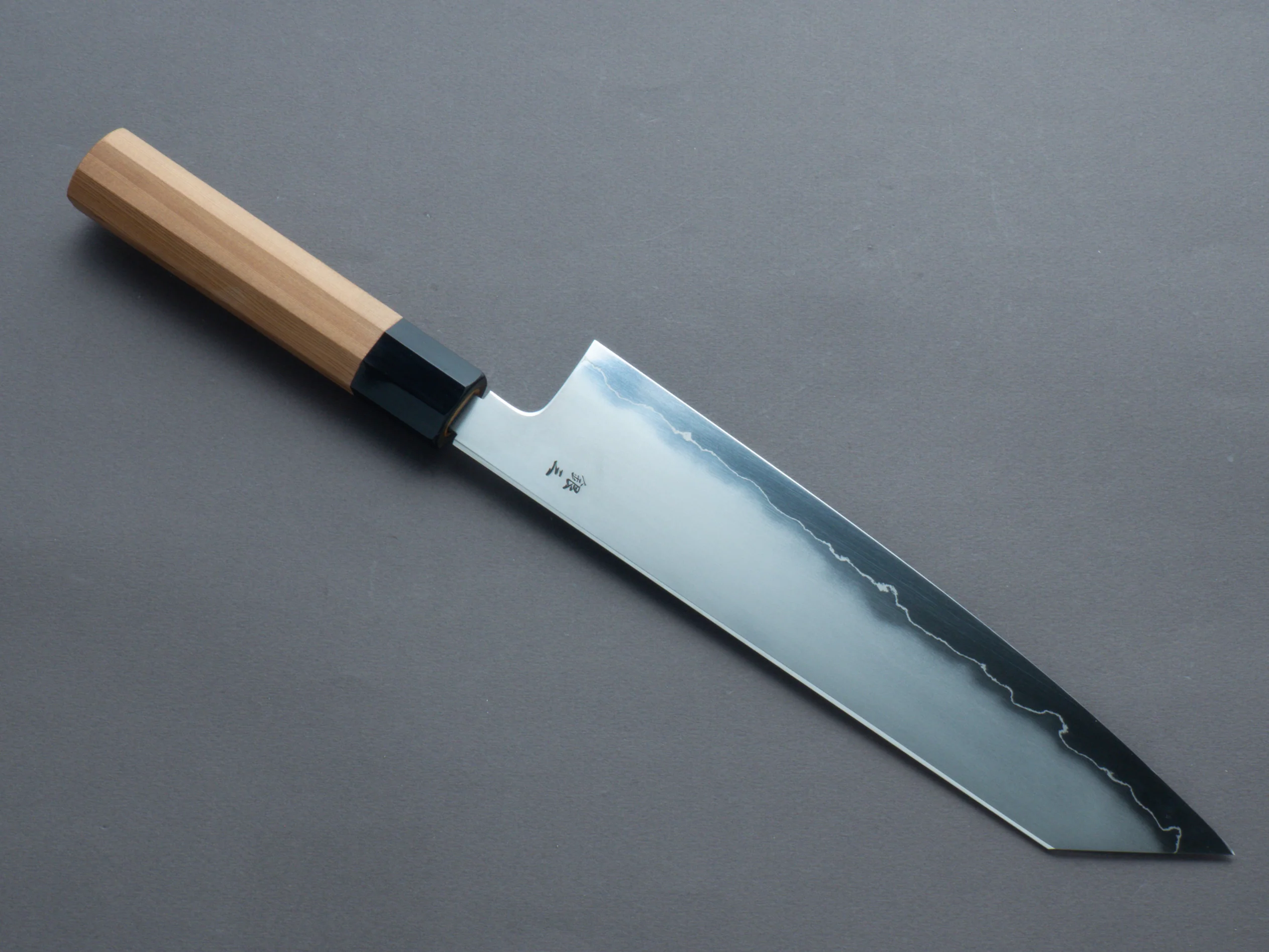 Tetsujin - Silver #3 - Kasumi - Kiritsuke Gyuto - 240mm - Yakusugi Cedar Handle - Image 2