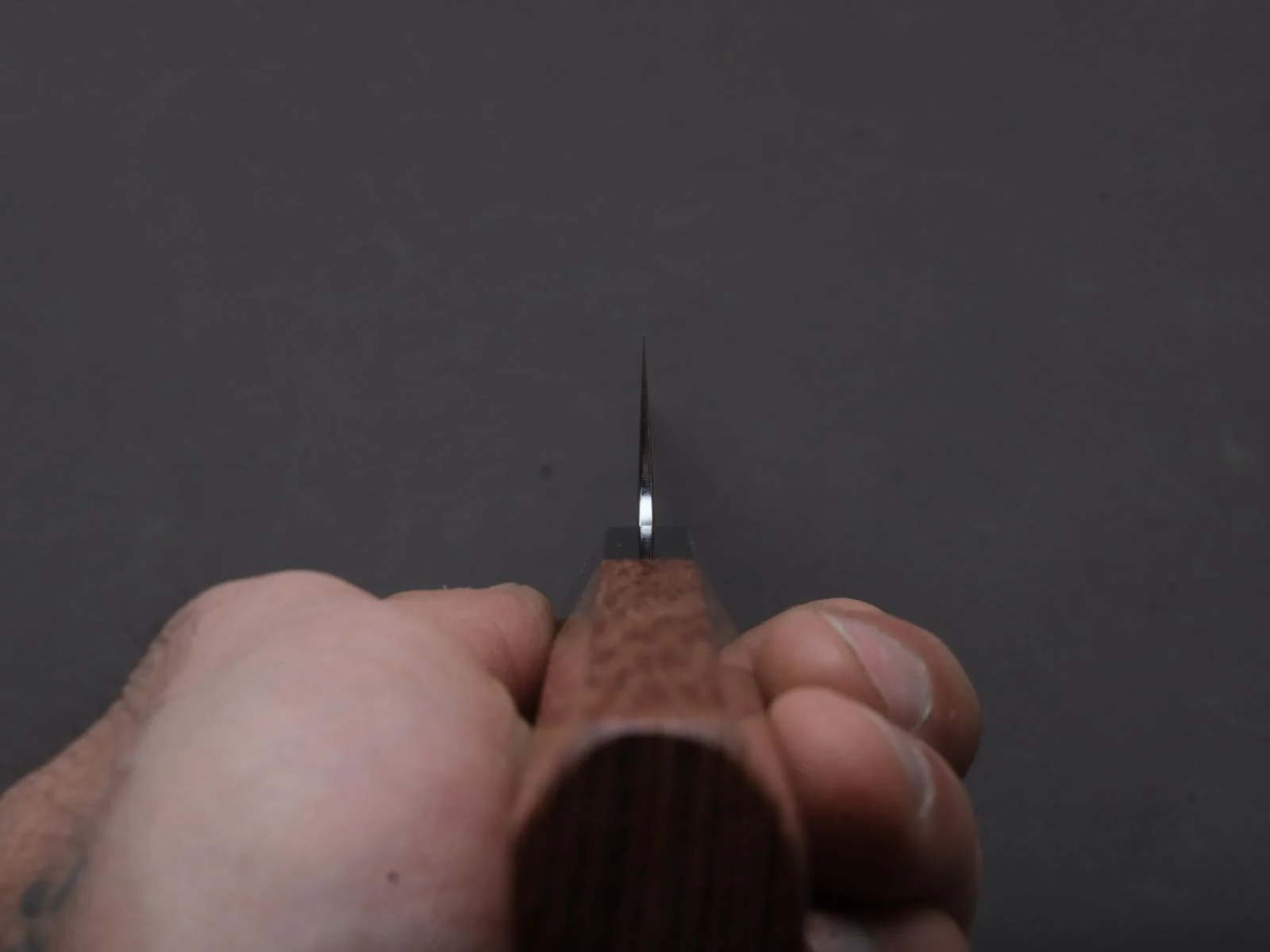 Tetsujin - Silver #3 - Kasumi - Kiritsuke Sujihiki - 270mm - Lacewood Handle - Image 6