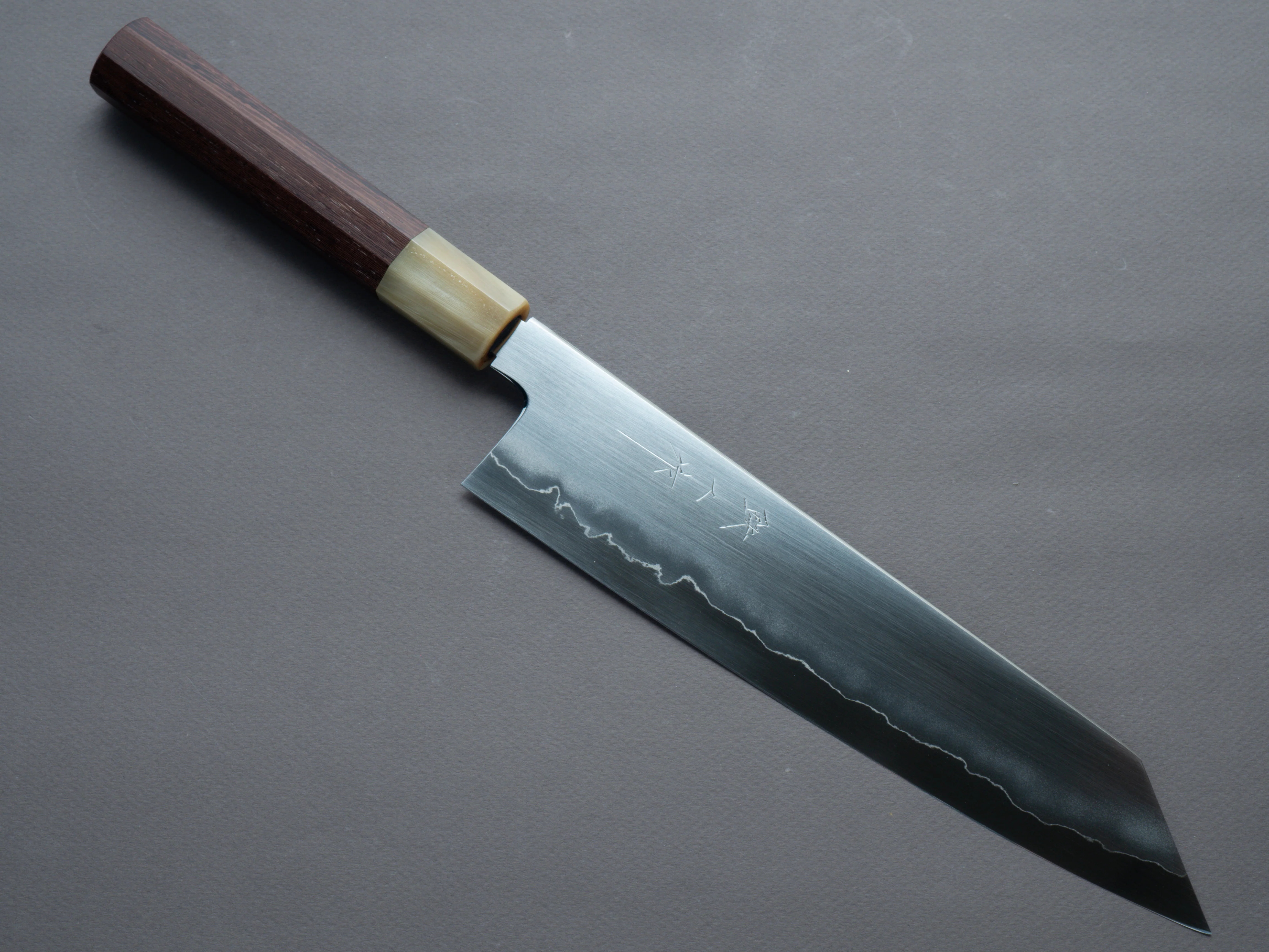 Tetsujin - Ukiba - Silver #3 - 240mm Kiritsuke Gyuto - Taihei Tagayasan Handle