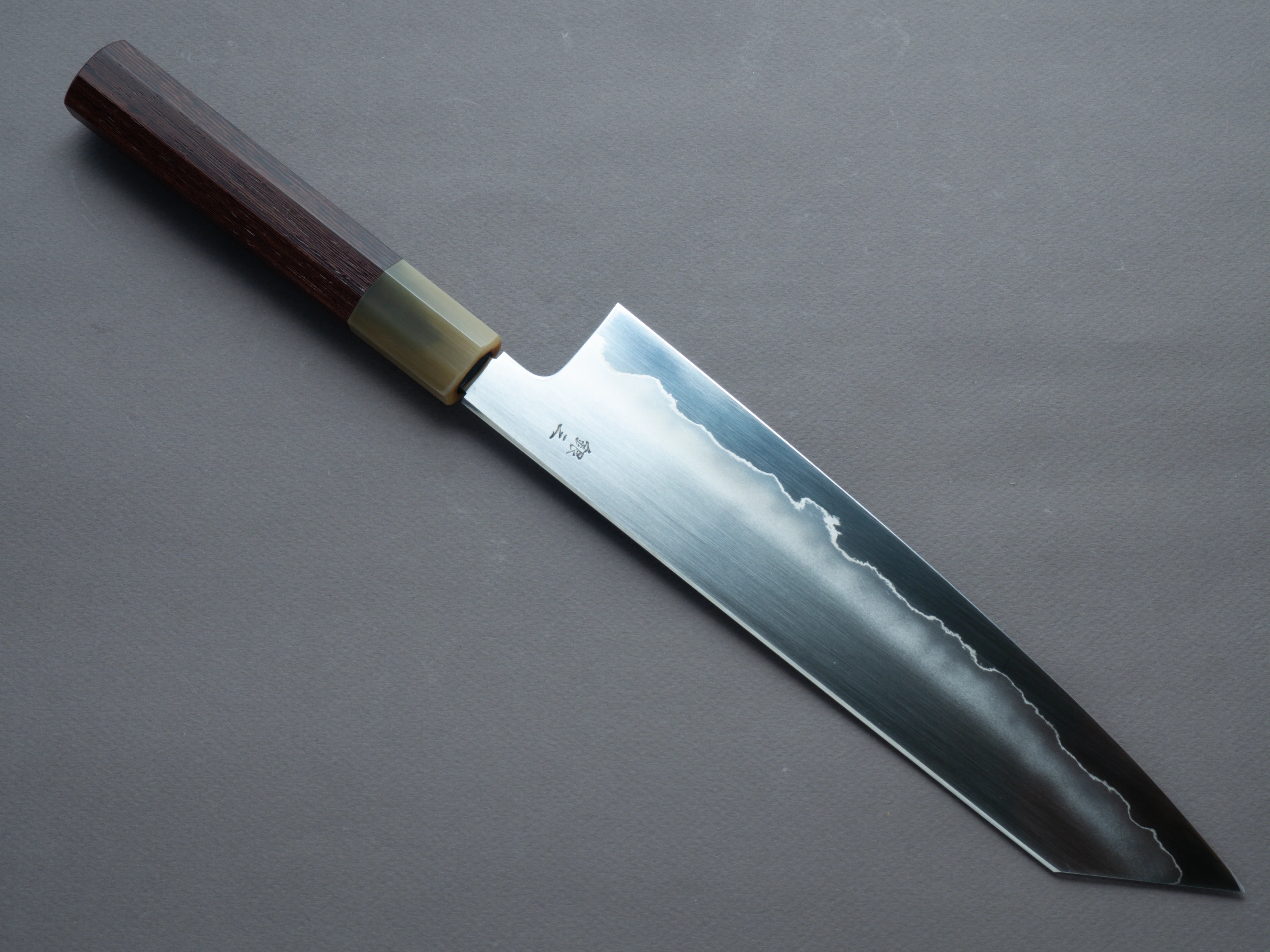 Tetsujin - Ukiba - Silver #3 - 240mm Kiritsuke Gyuto - Taihei Tagayasan Handle - Image 2