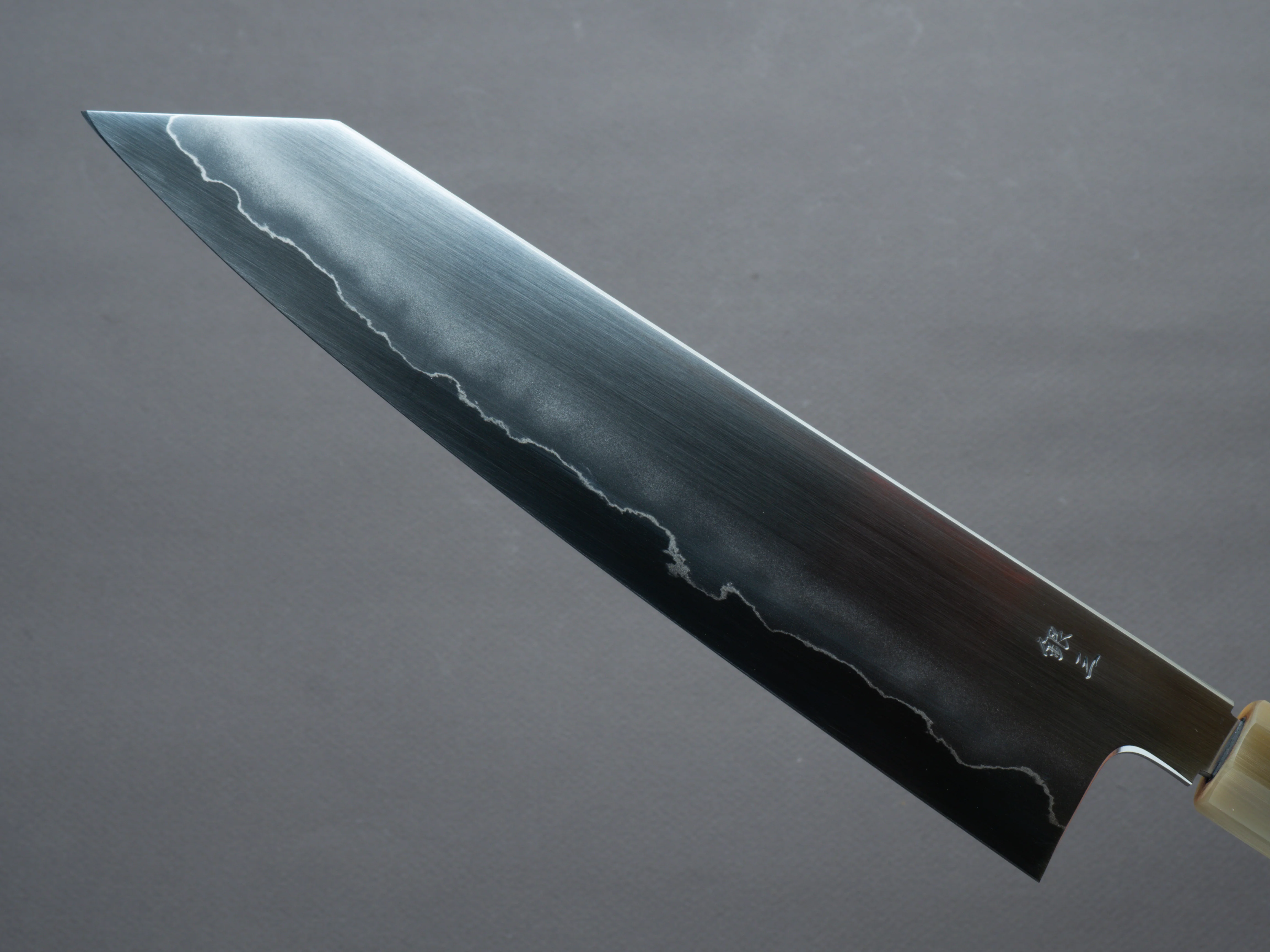 Tetsujin - Ukiba - Silver #3 - 240mm Kiritsuke Gyuto - Taihei Tagayasan Handle - Image 3
