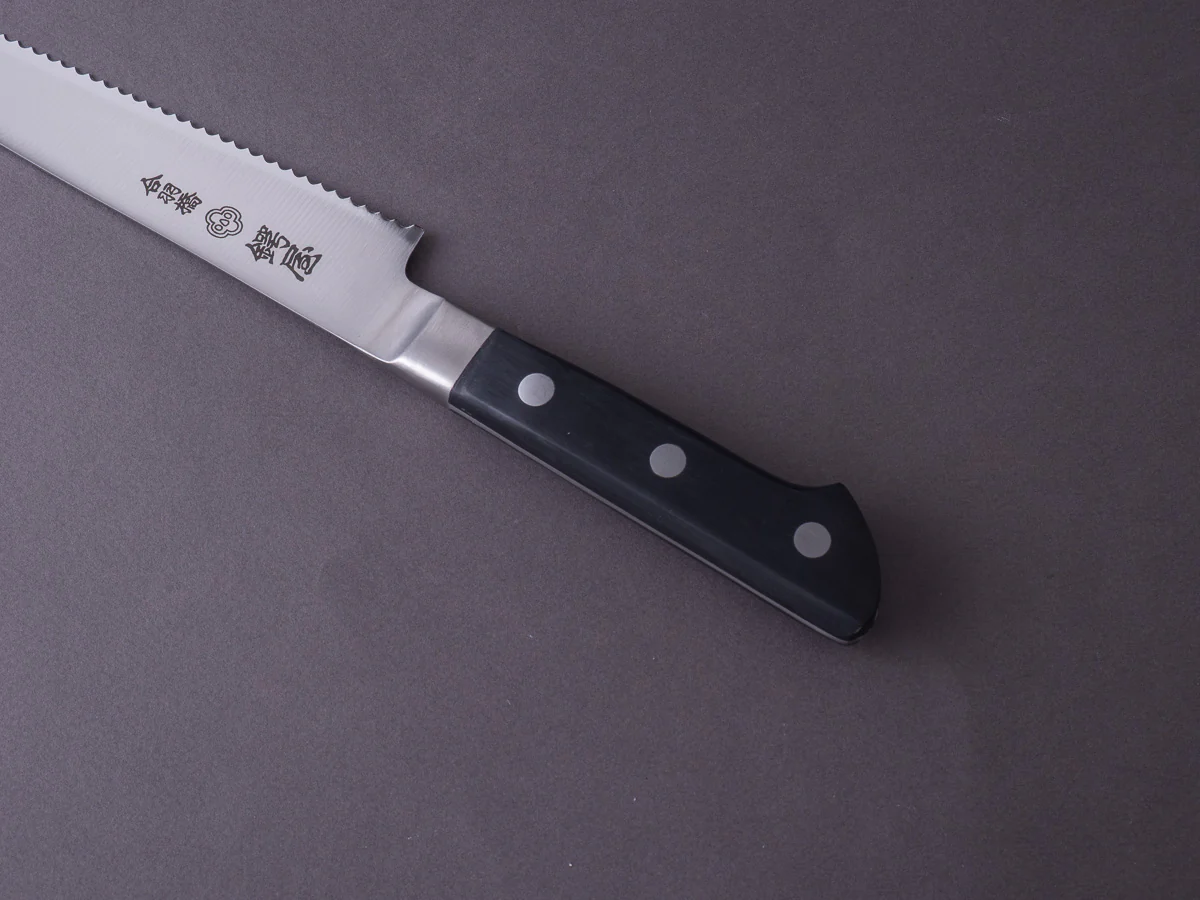 Tsubaya - 210mm Bread Knife - Western Handle - Image 6