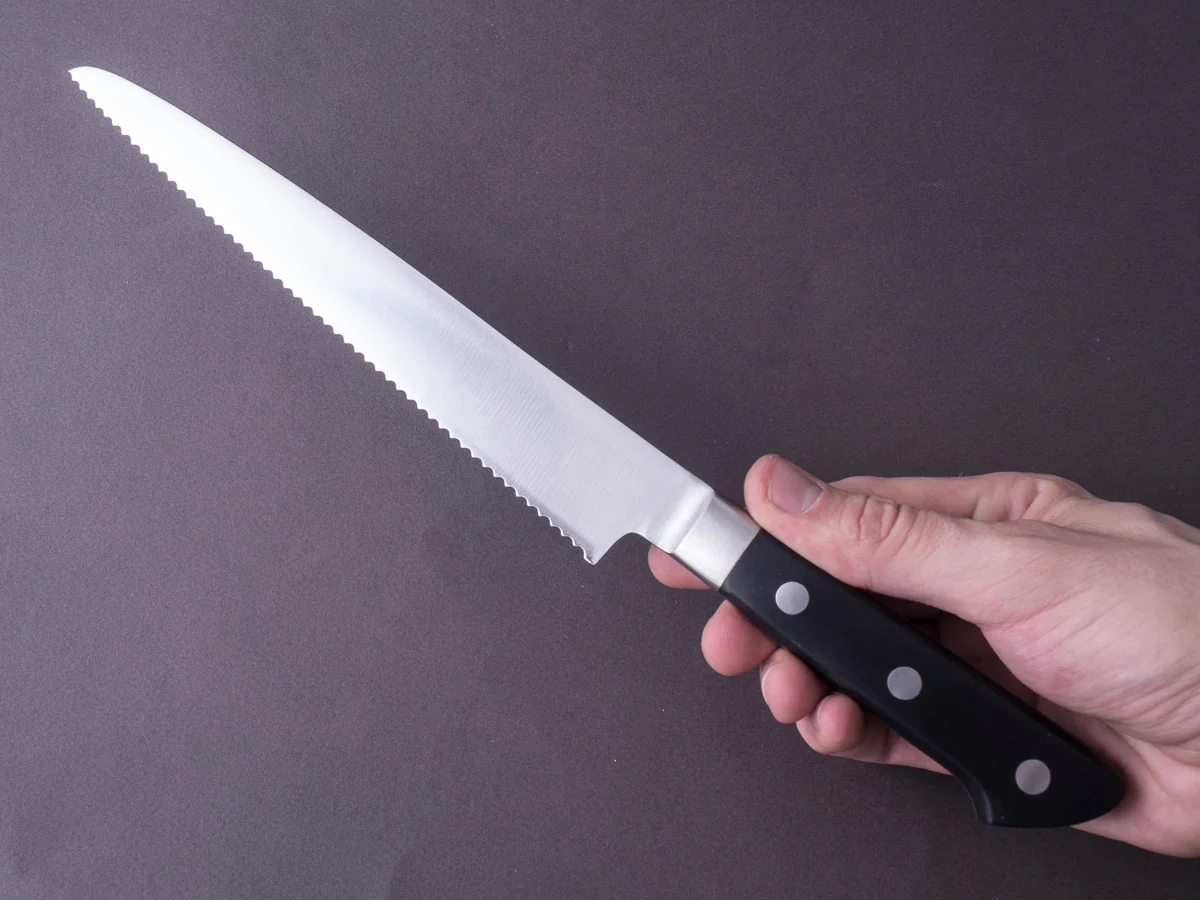 Tsubaya - 210mm Bread Knife - Western Handle - Image 7