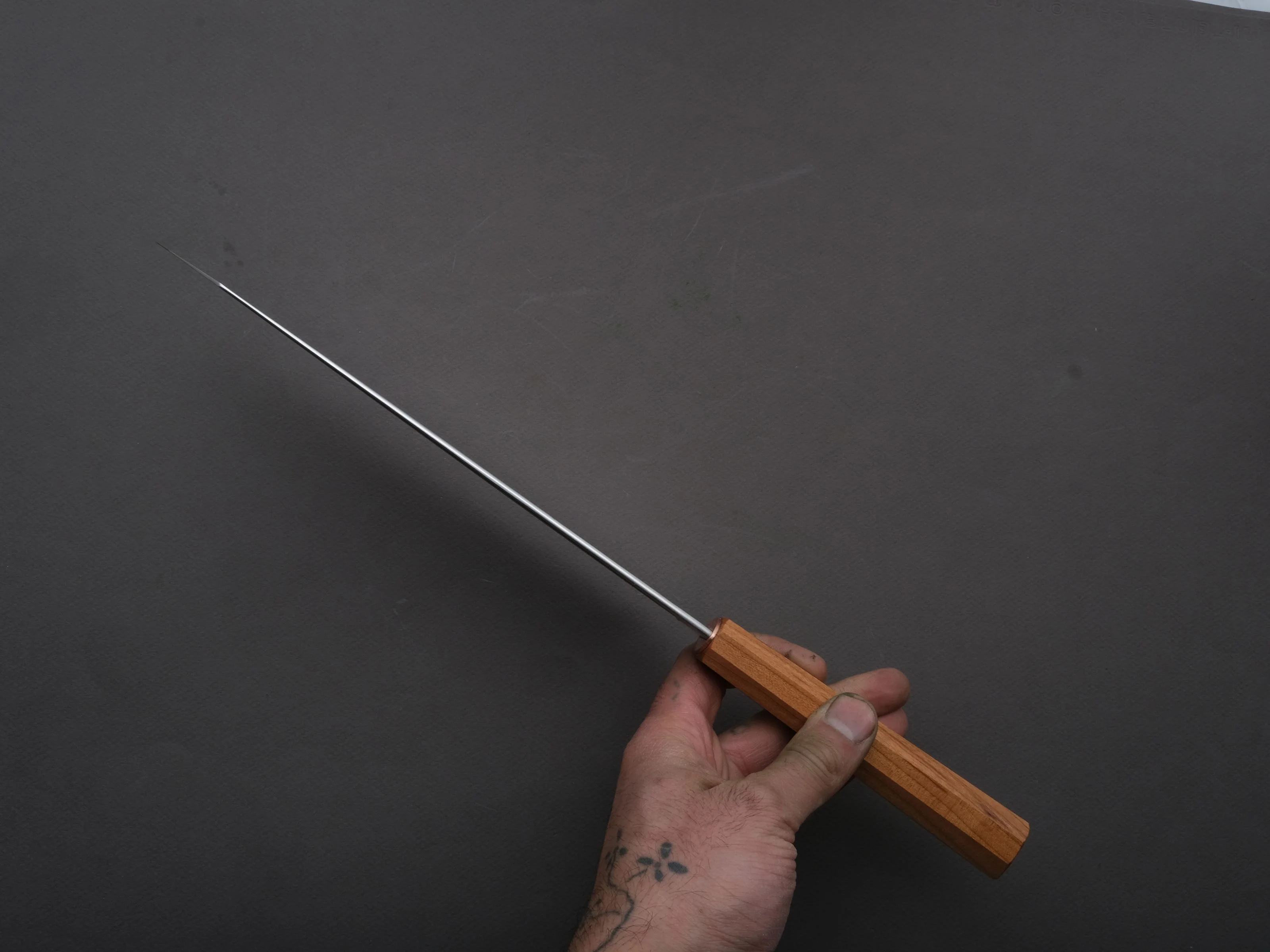 Vachon Knives - AEB-L Stainless - Gyuto - 220mm - Cherry/Copper - Image 5