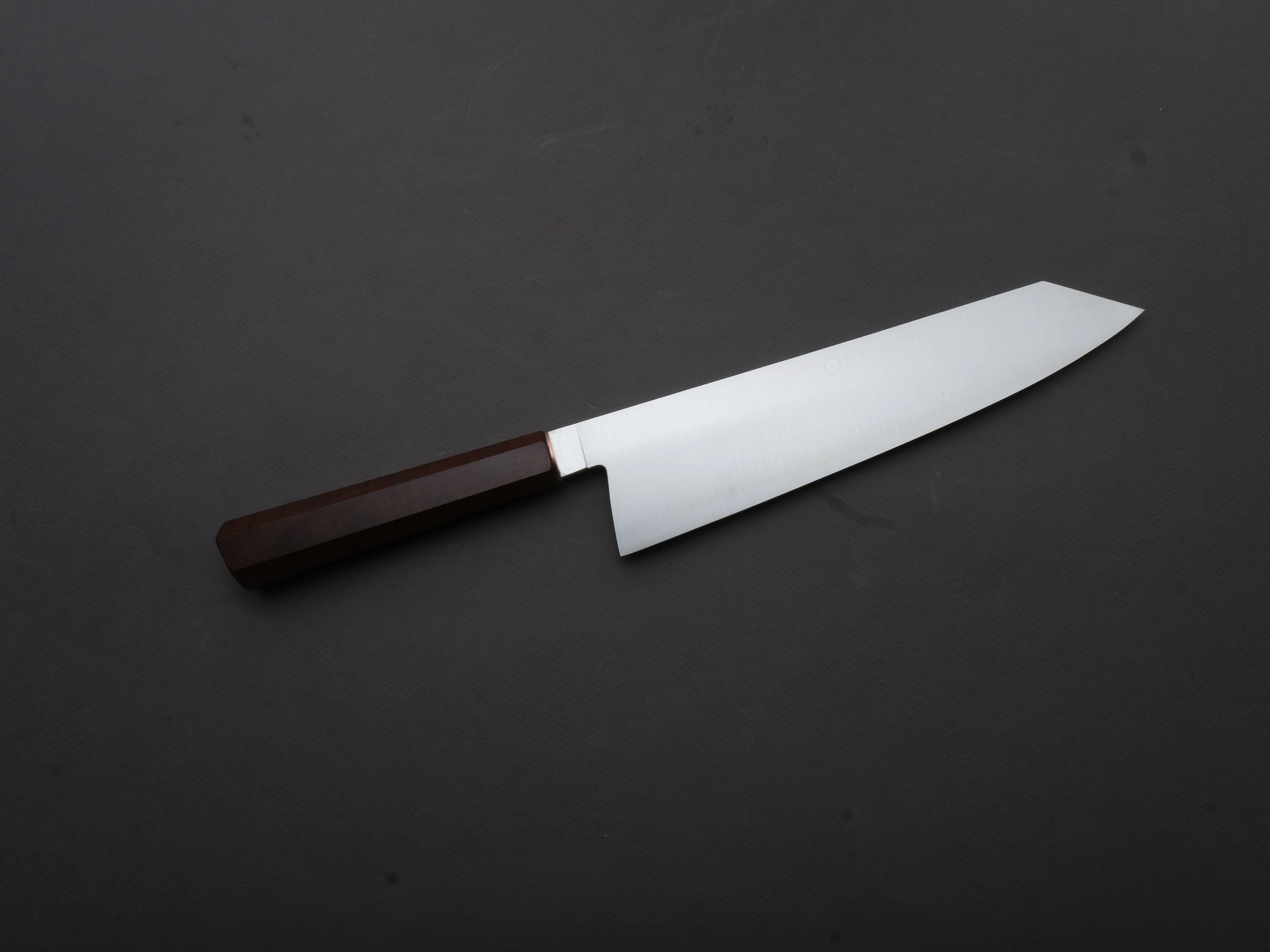 Vachon Knives - AEB-L Stainless - Gyuto - 220mm - Roasted Curly Maple/Copper - Image 2