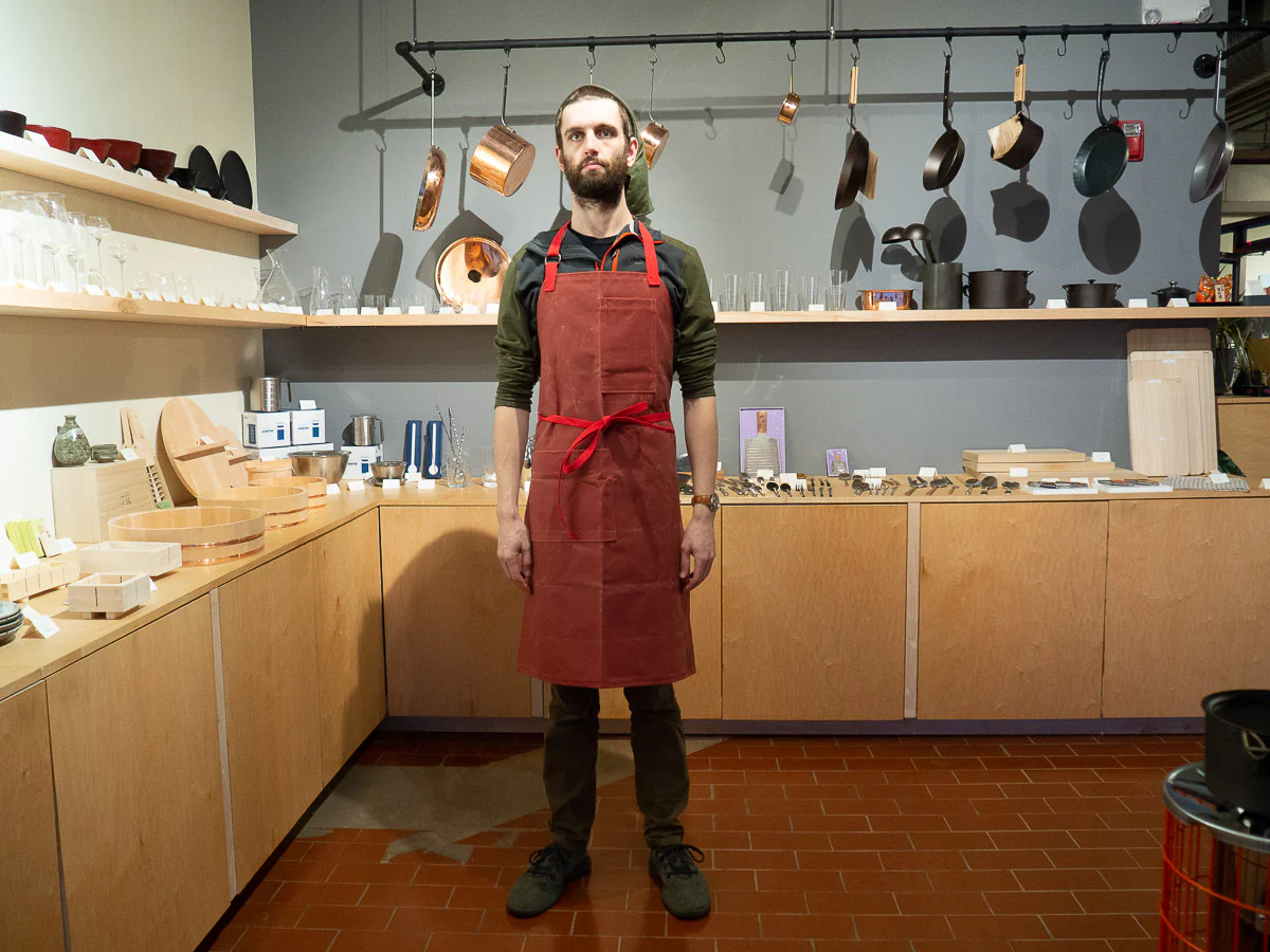 Weft & Warp - Waxed Canvas Apron - Multupe Colors