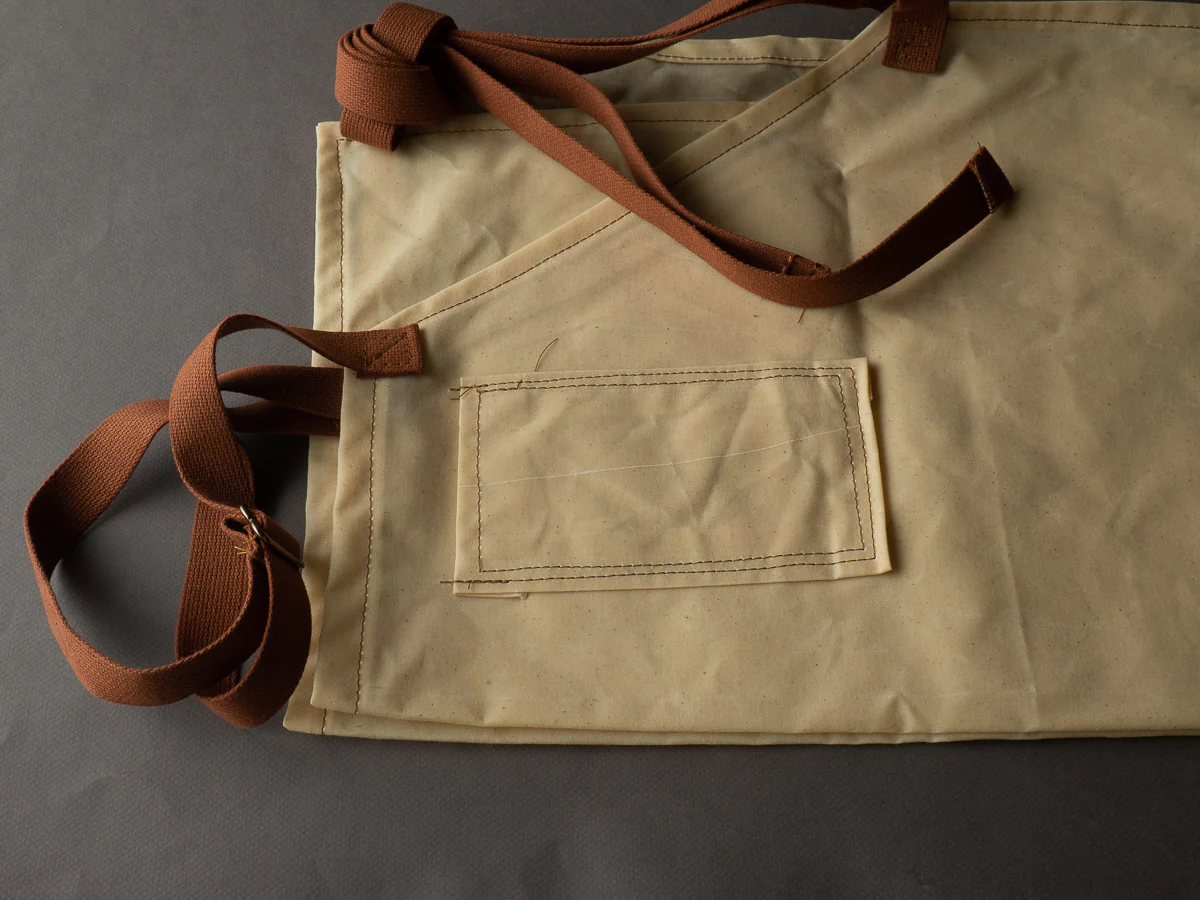 Weft & Warp - Waxed Canvas Apron - Multupe Colors - Image 11