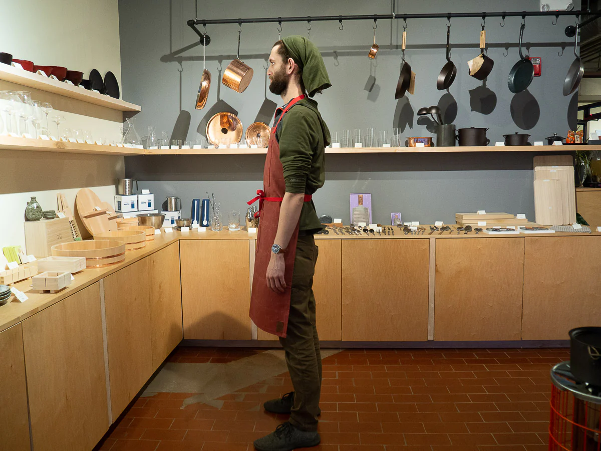 Weft & Warp - Waxed Canvas Apron - Multupe Colors - Image 2