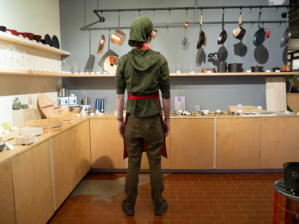 Weft & Warp - Waxed Canvas Apron - Multupe Colors - Image 3